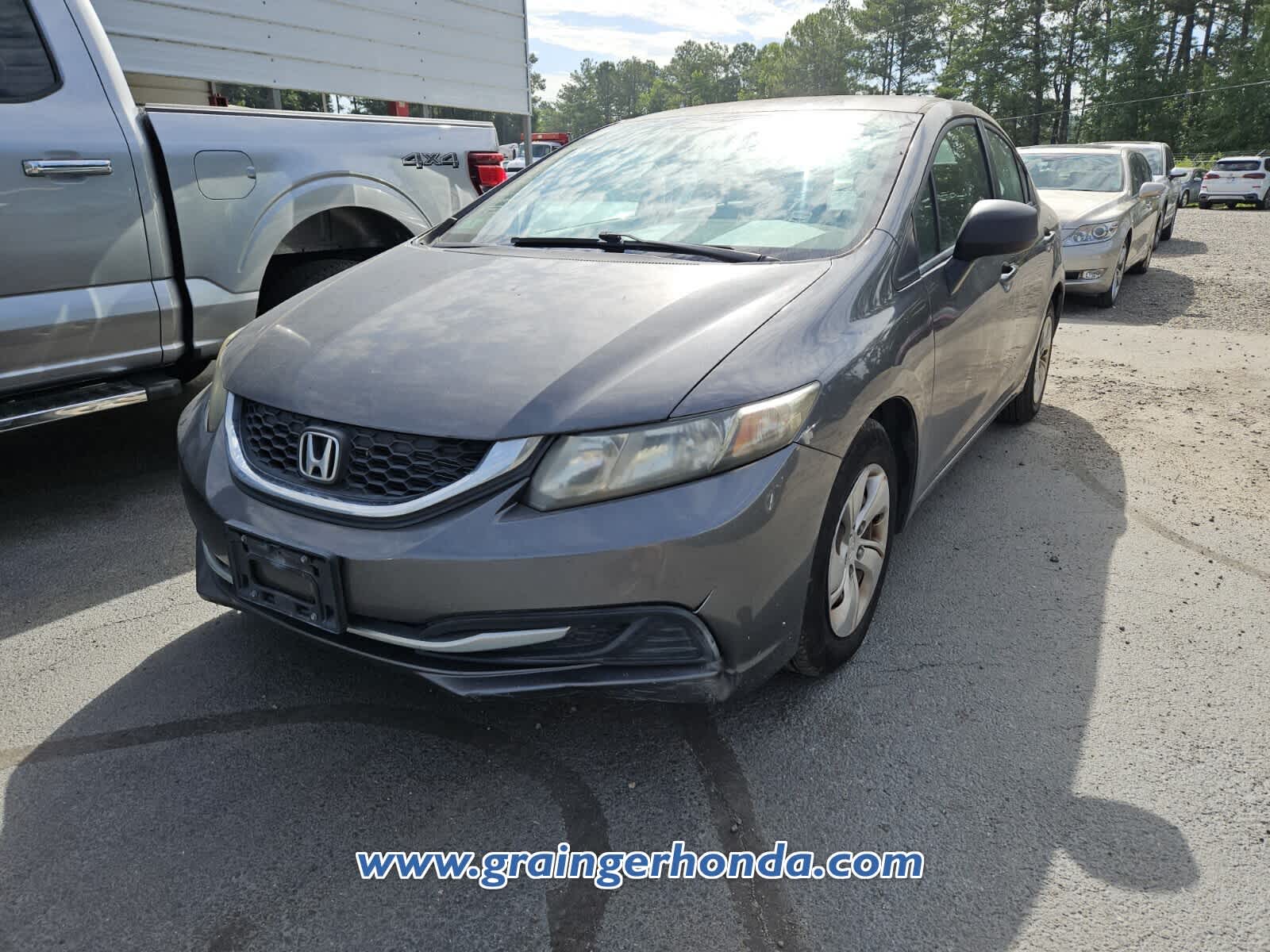 Used 2013 Honda Civic LX with VIN 2HGFB2F51DH599819 for sale in Savannah, GA