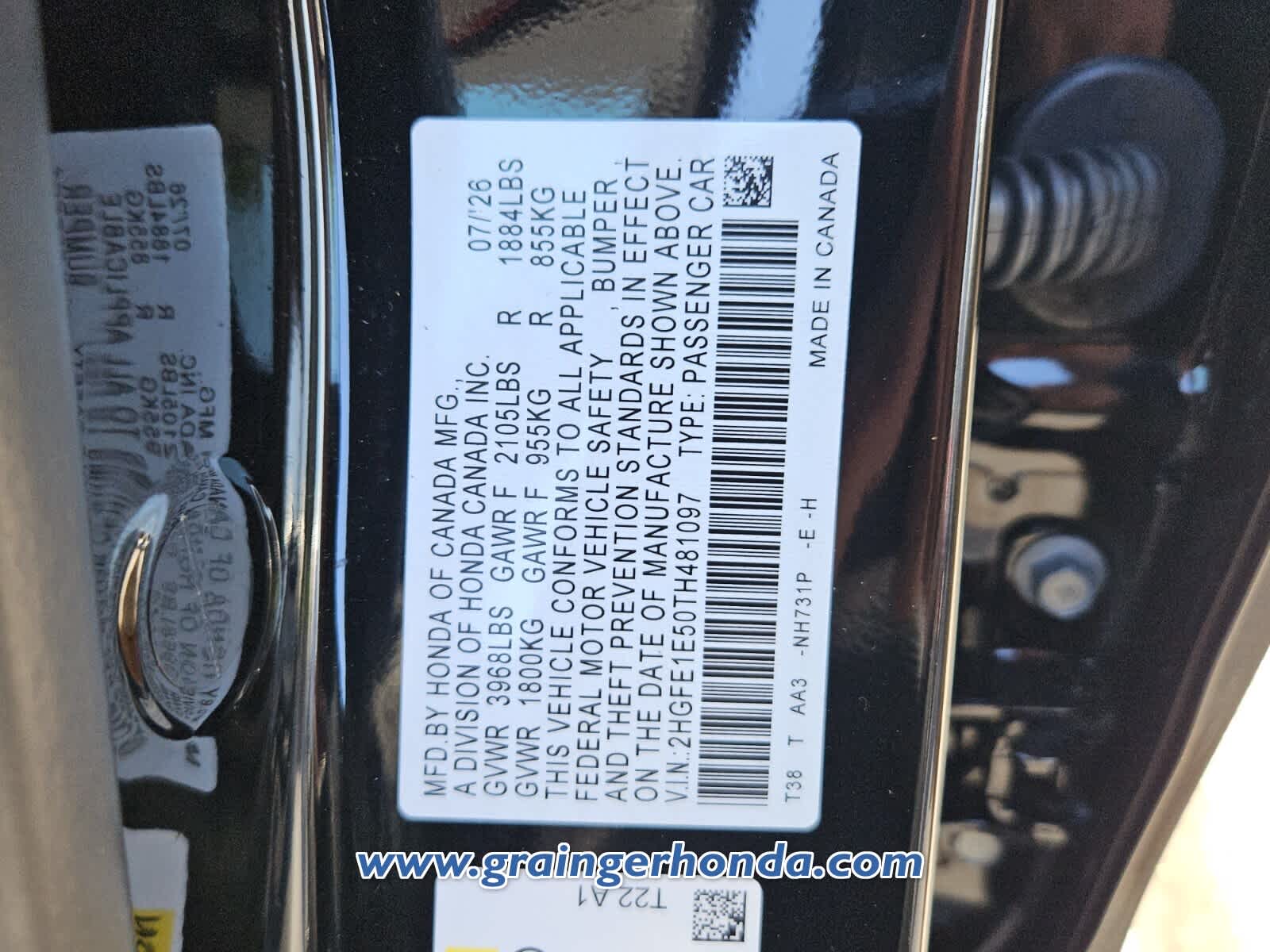 New 2026 Honda Civic Si Sedan