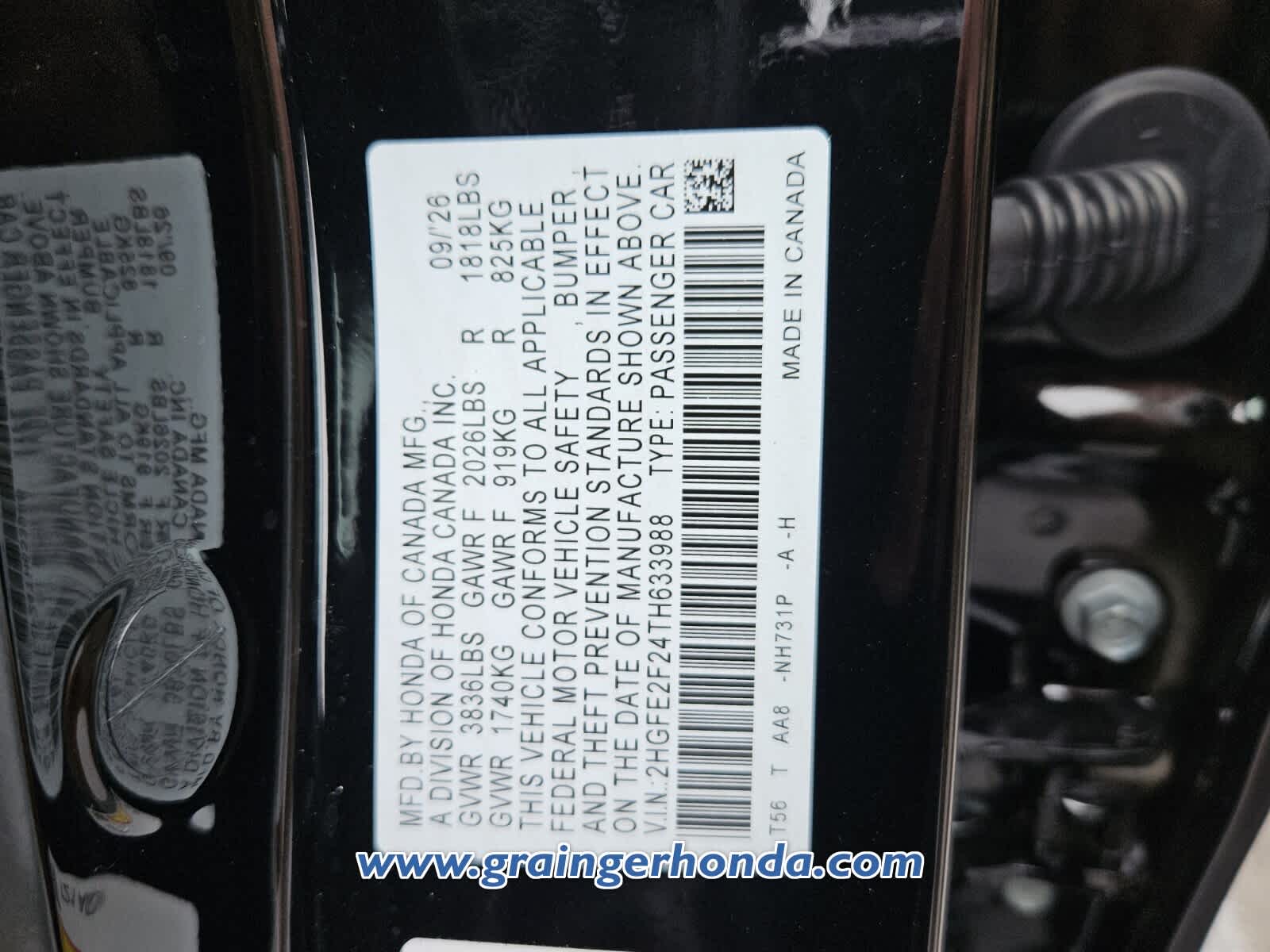 New 2026 Honda Civic Sedan Sedan