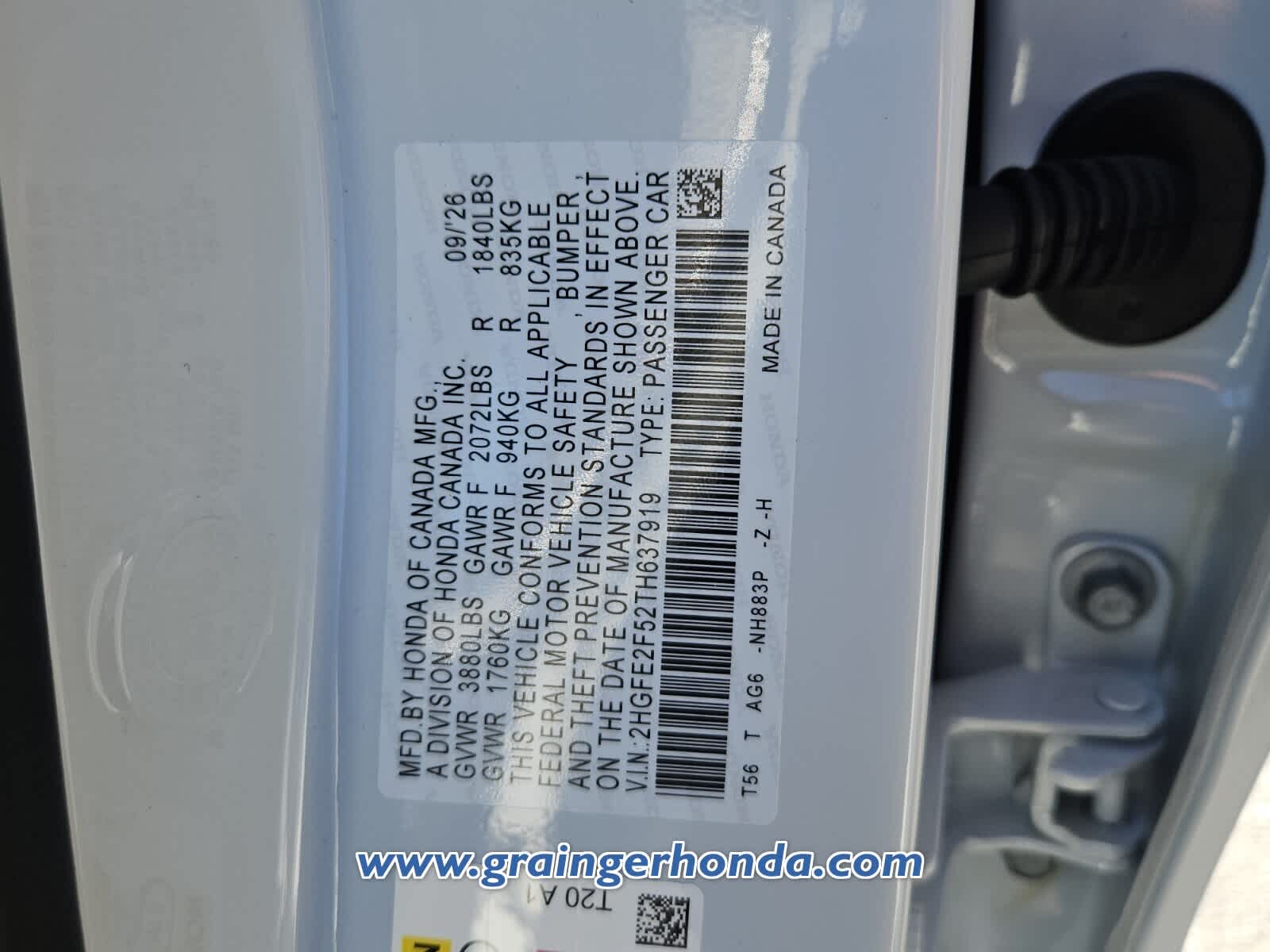 New 2026 Honda Civic Sedan Sedan