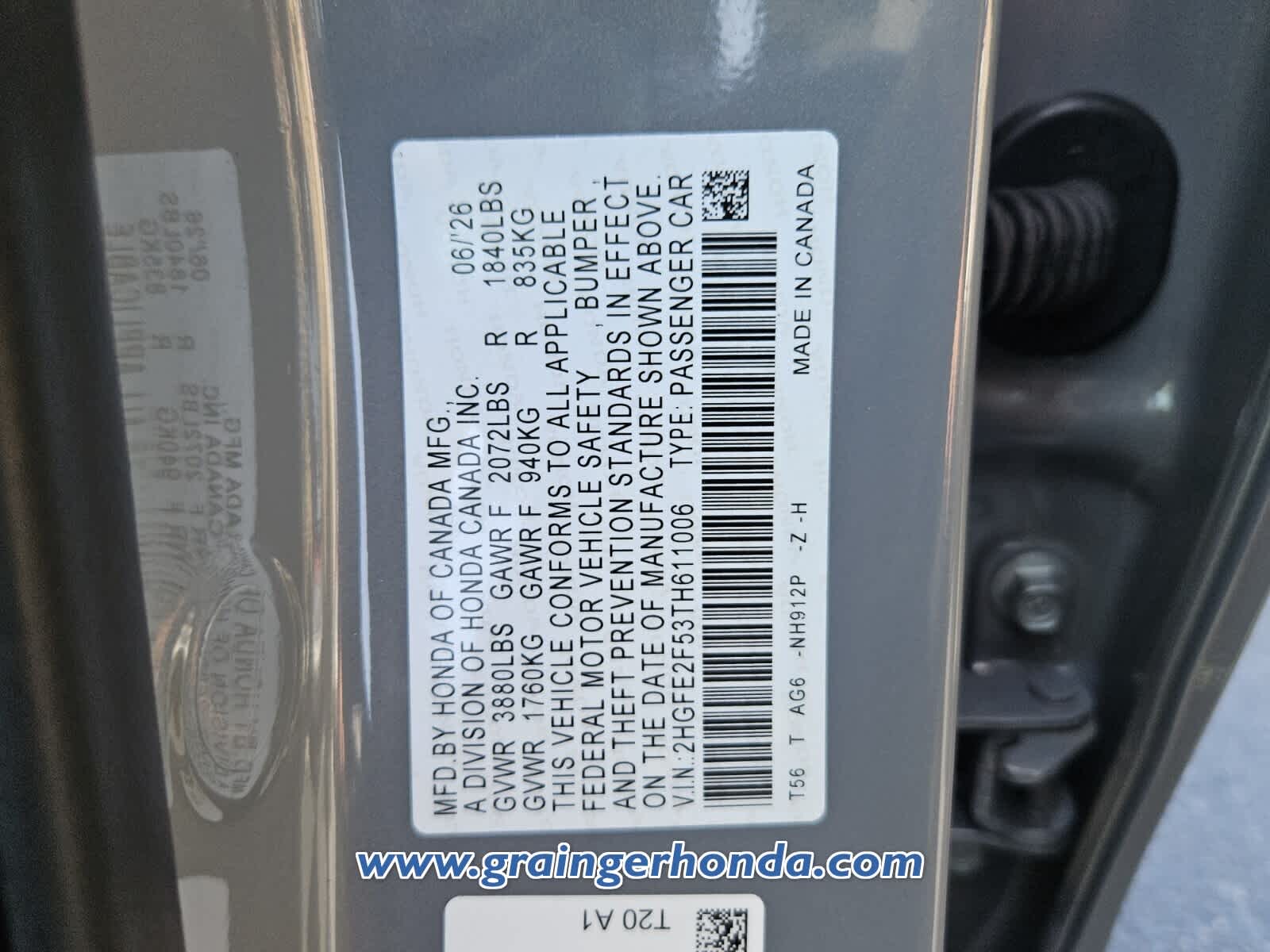 New 2026 Honda Civic Sedan Sedan