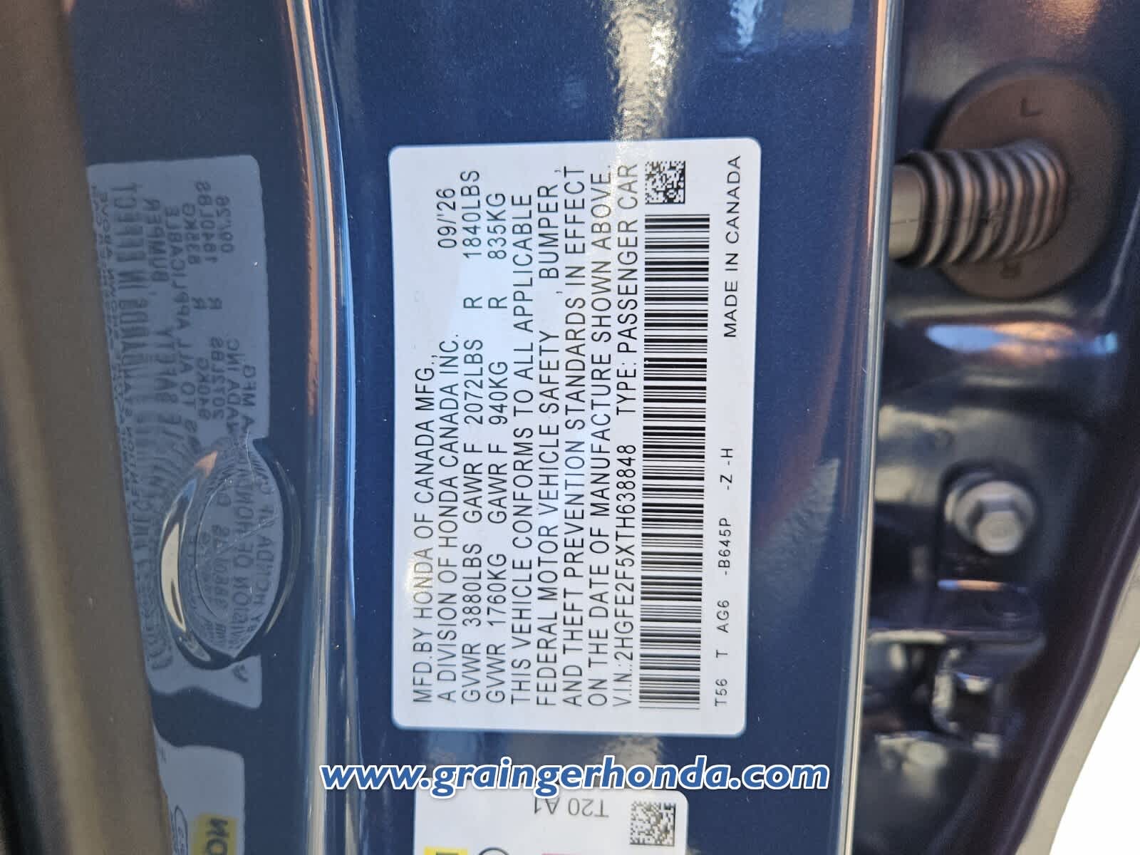 New 2026 Honda Civic Sedan Sedan