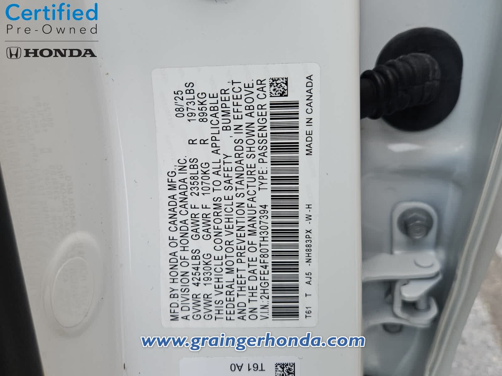 Used 2026 Honda Civic Sedan Sedan