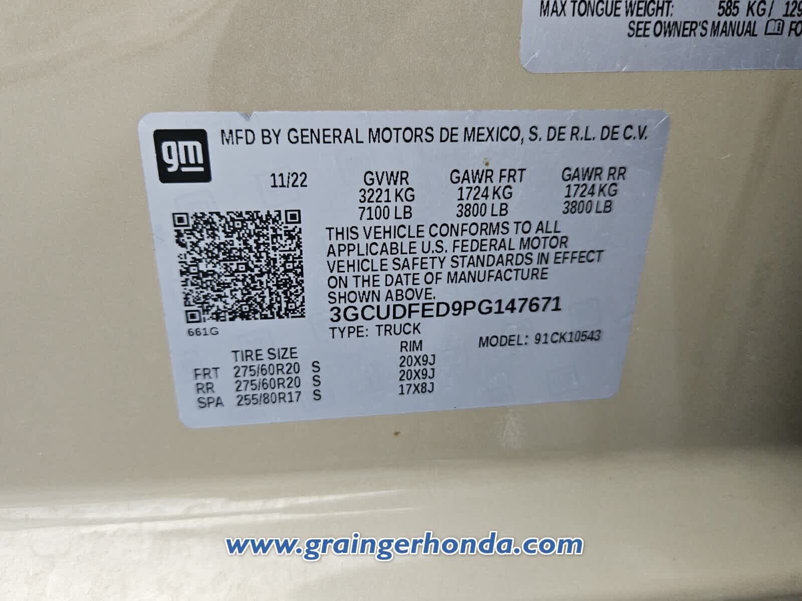 Used 2023 Chevrolet Silverado 1500 Truck