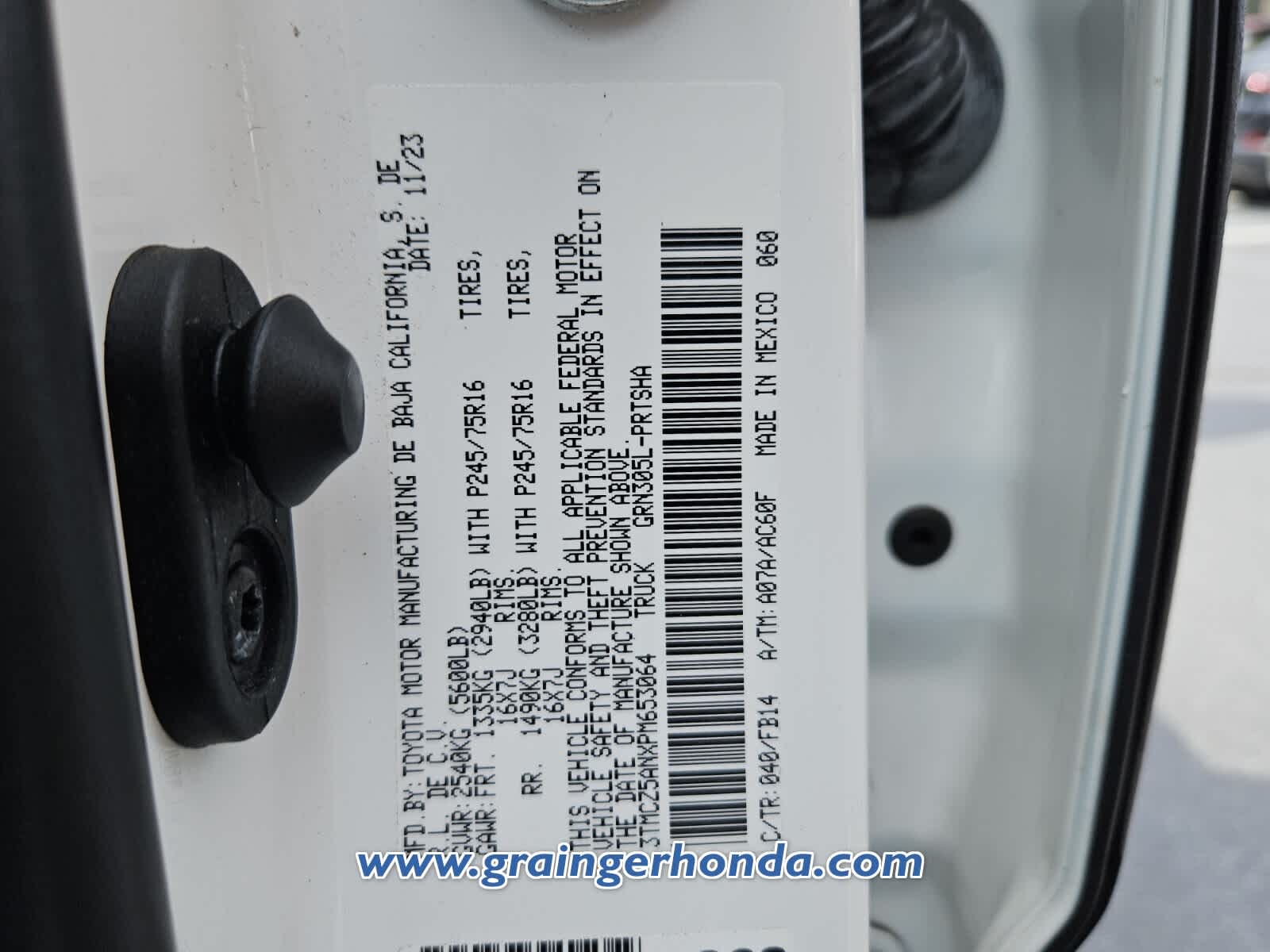 Used 2023 Toyota Tacoma Truck