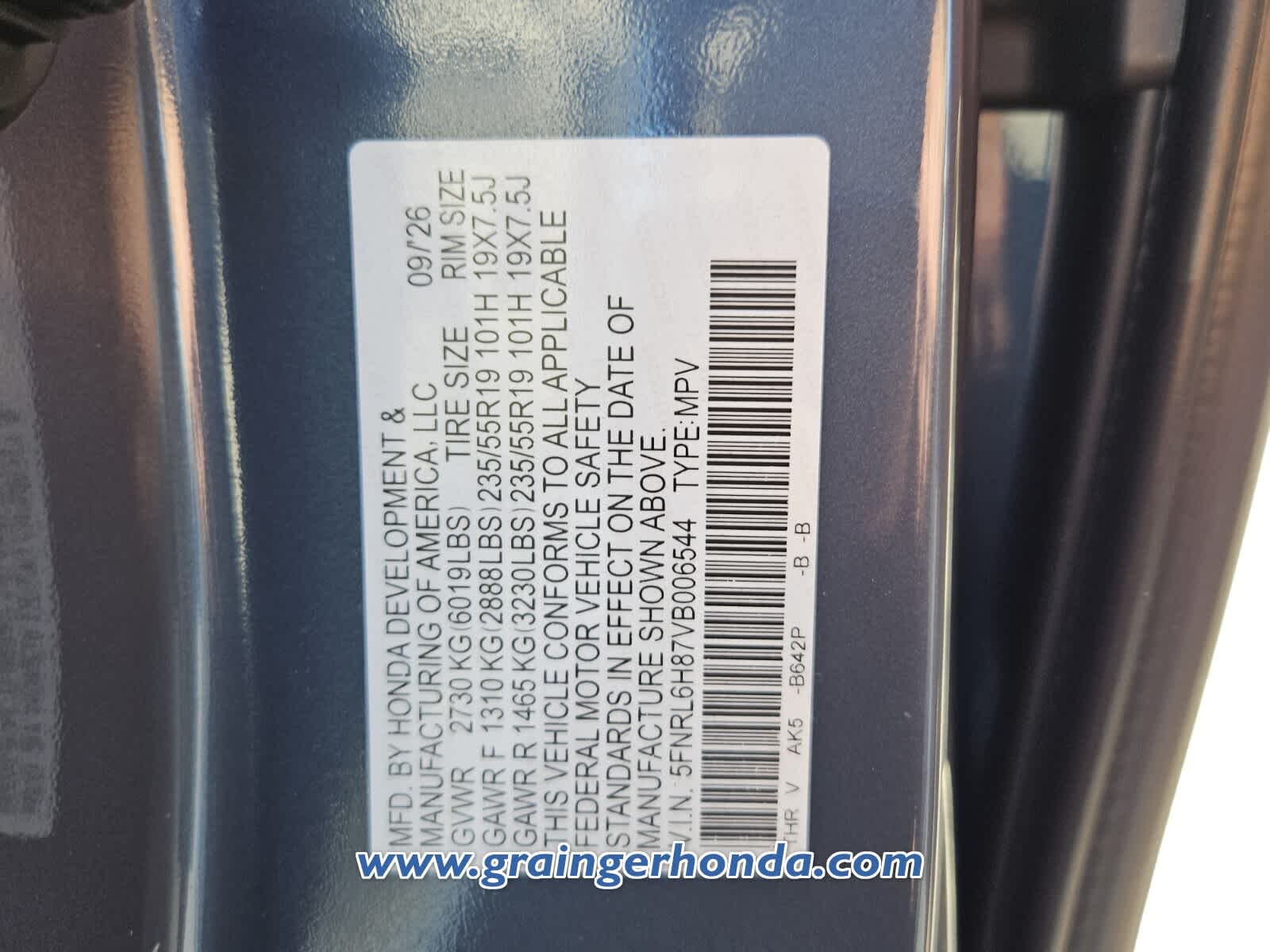 New 2027 Honda Odyssey Van