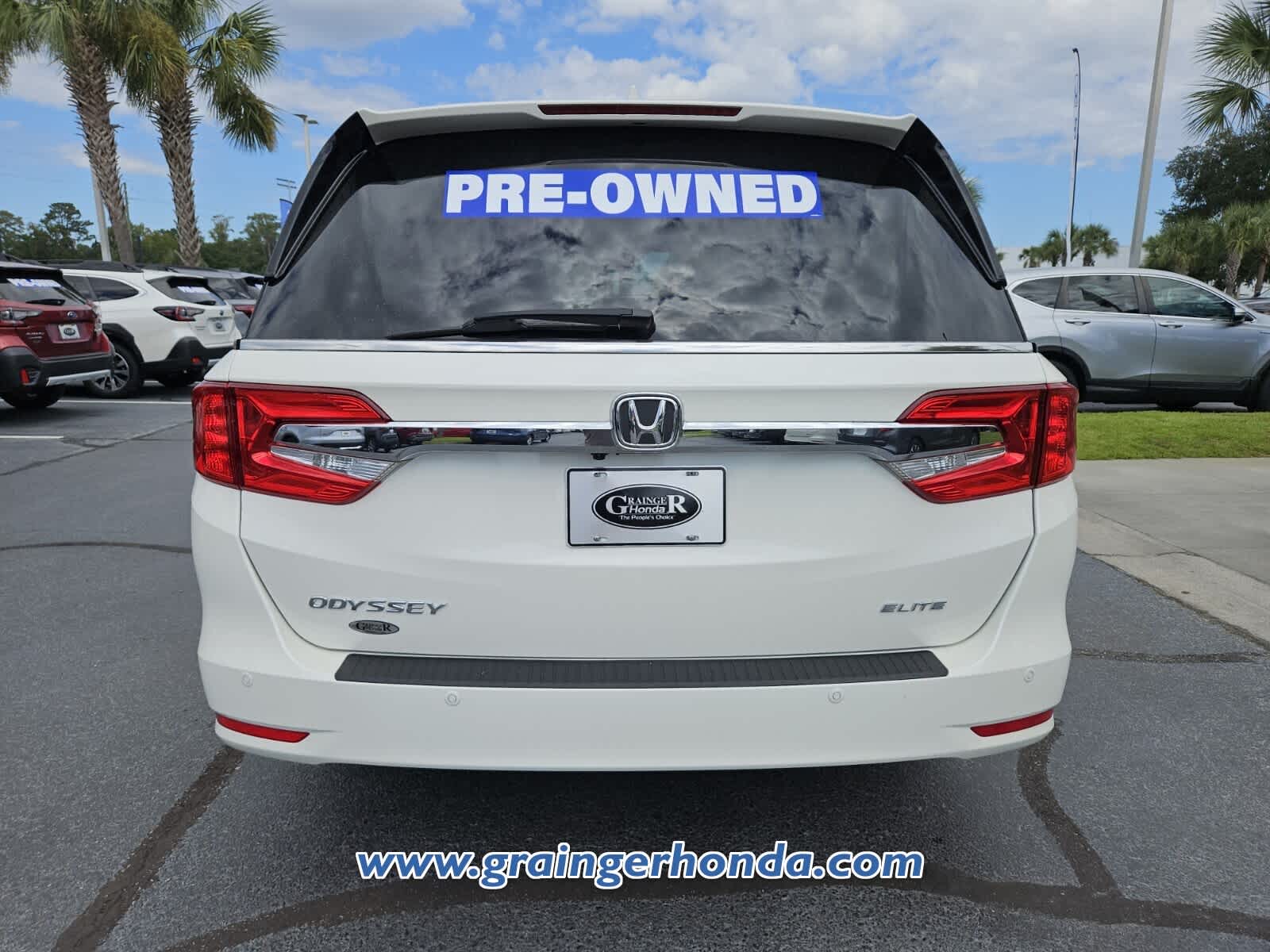 Used 2018 Honda Odyssey Van