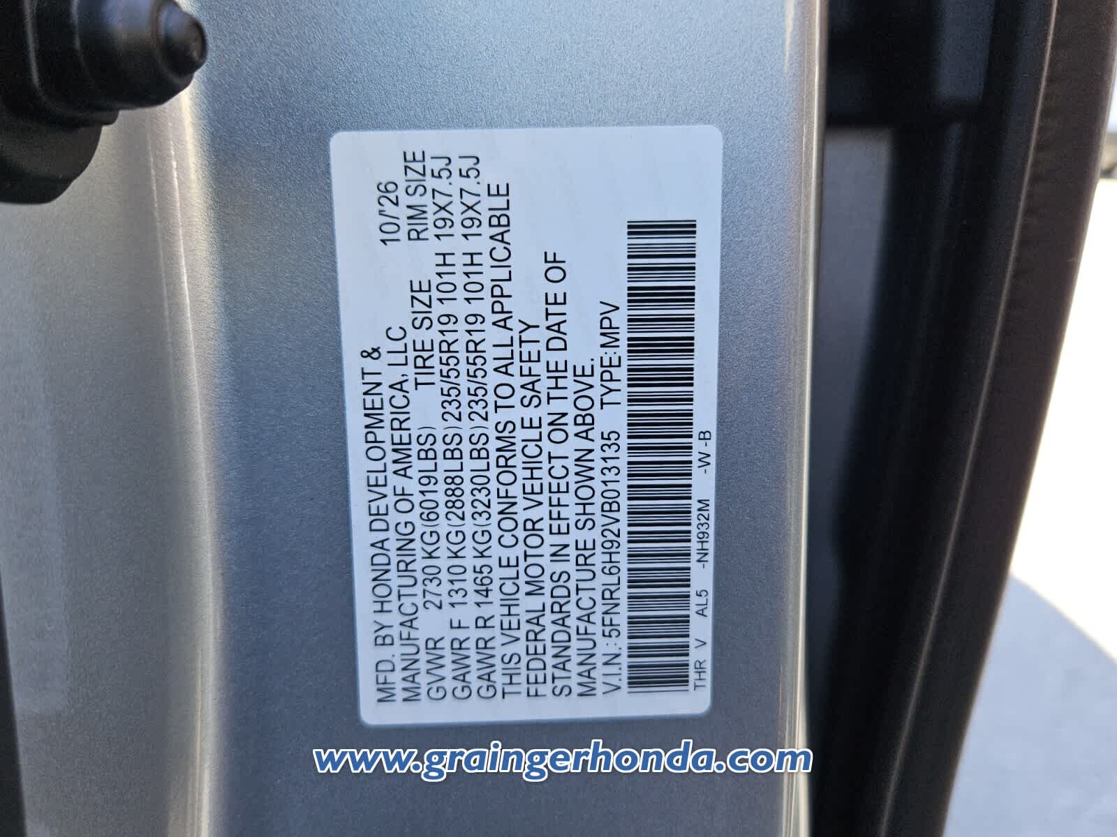 New 2027 Honda Odyssey Van