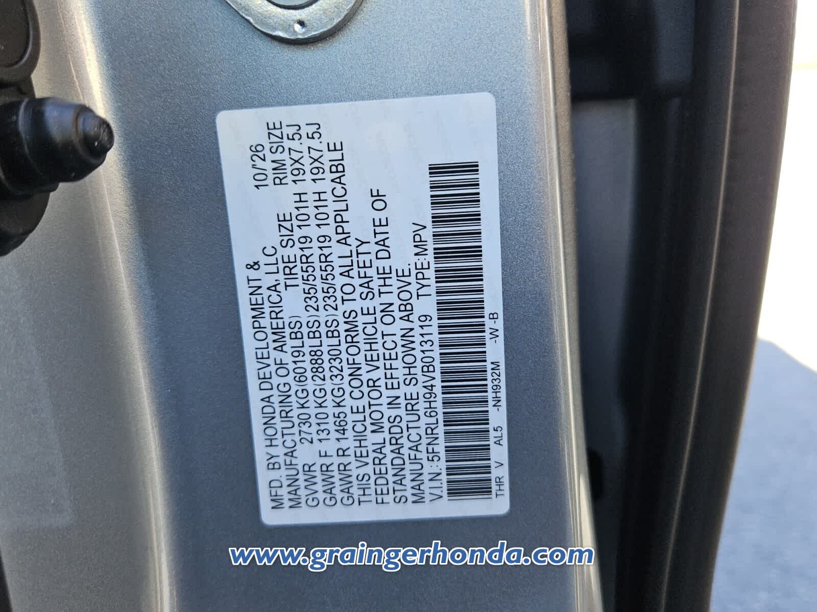 New 2027 Honda Odyssey Van