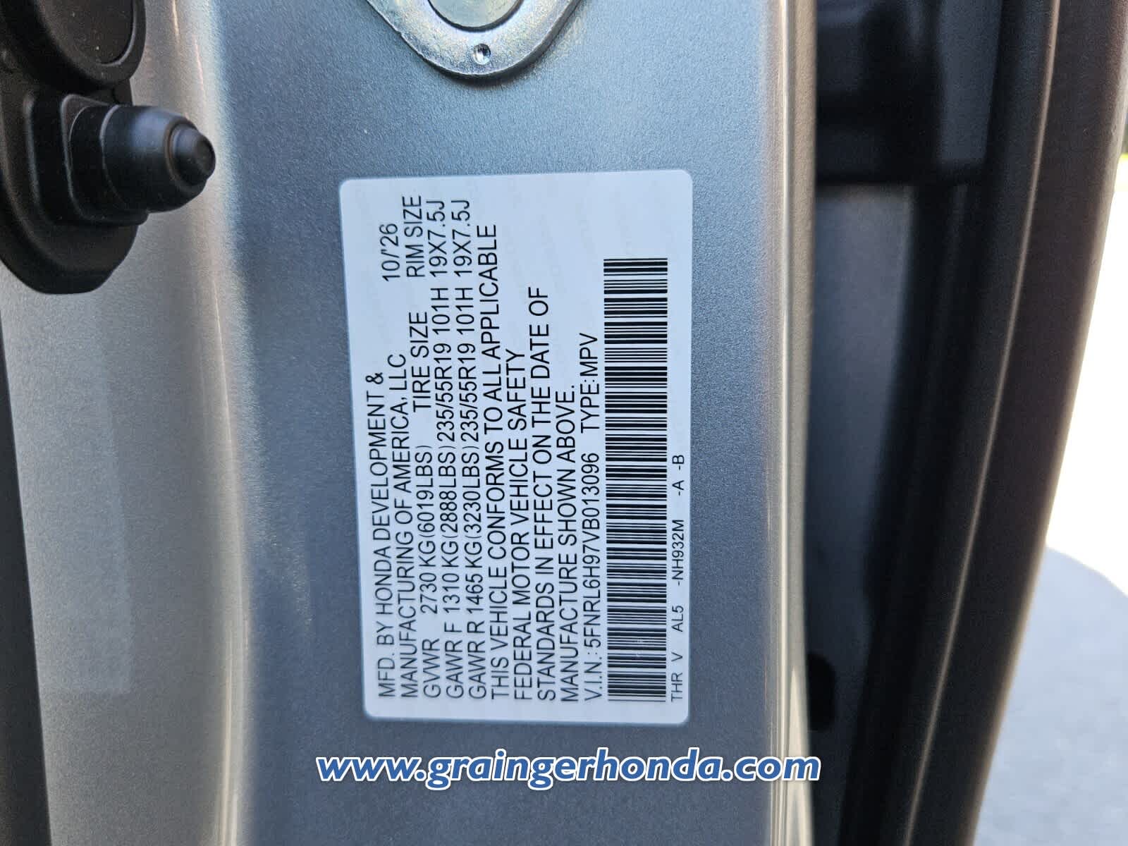 New 2027 Honda Odyssey Van