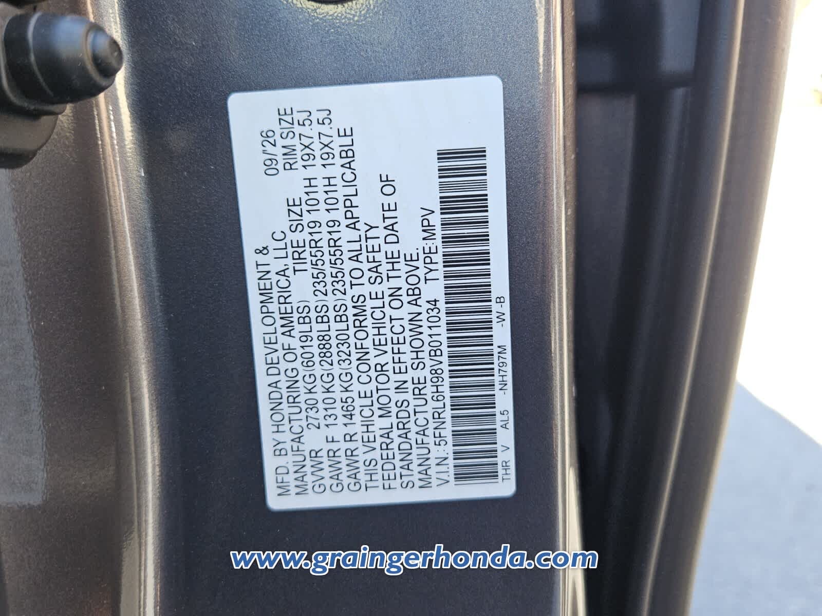 New 2027 Honda Odyssey Van