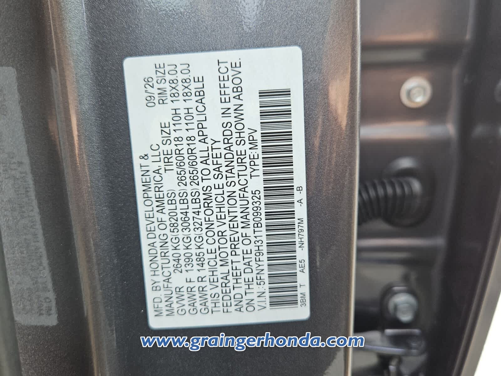 New 2026 Honda Passport SUV
