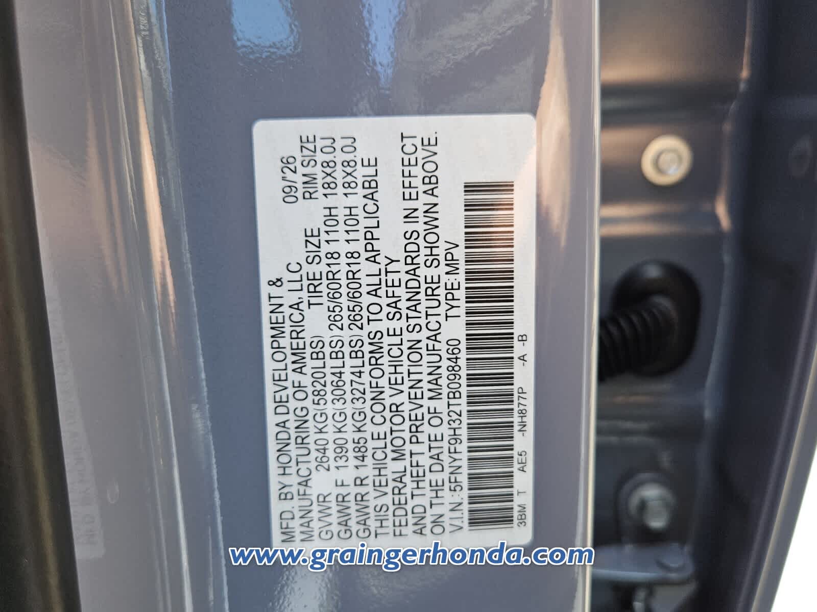 New 2026 Honda Passport SUV