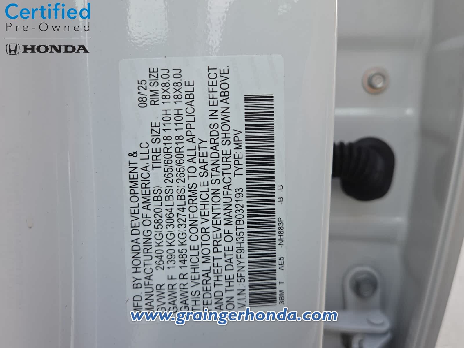 Used 2026 Honda Passport SUV