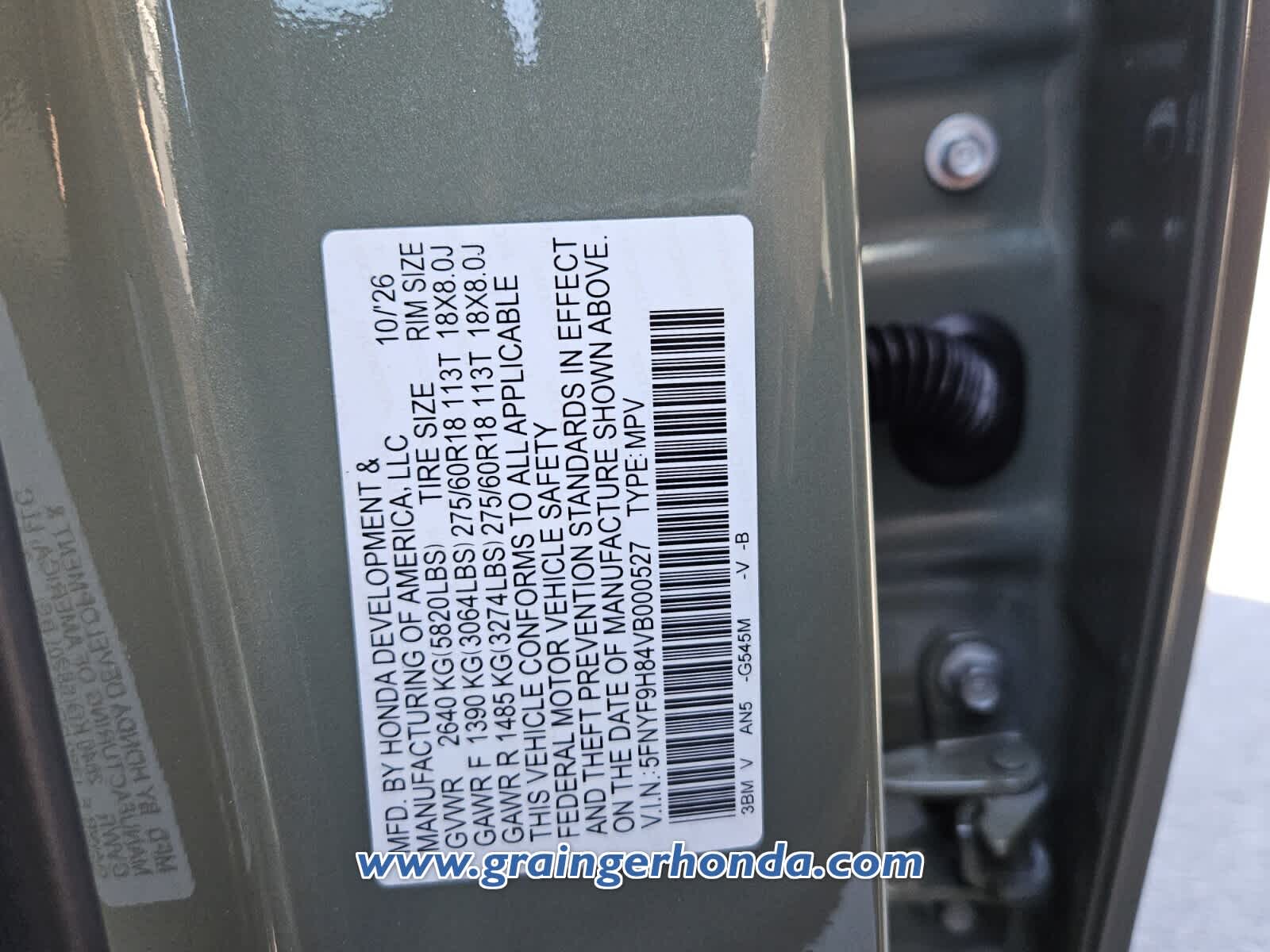 New 2027 Honda Passport SUV