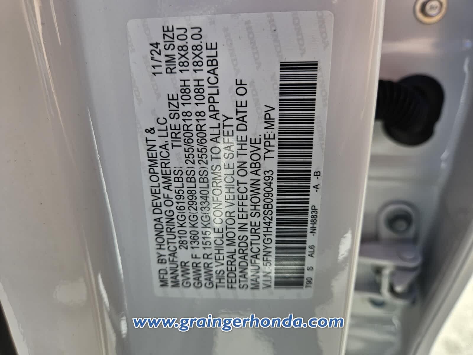 2025 Honda Pilot EX-L - Photo 13