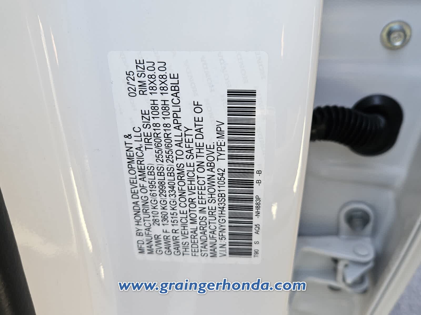 2025 Honda Pilot EX-L - Photo 13