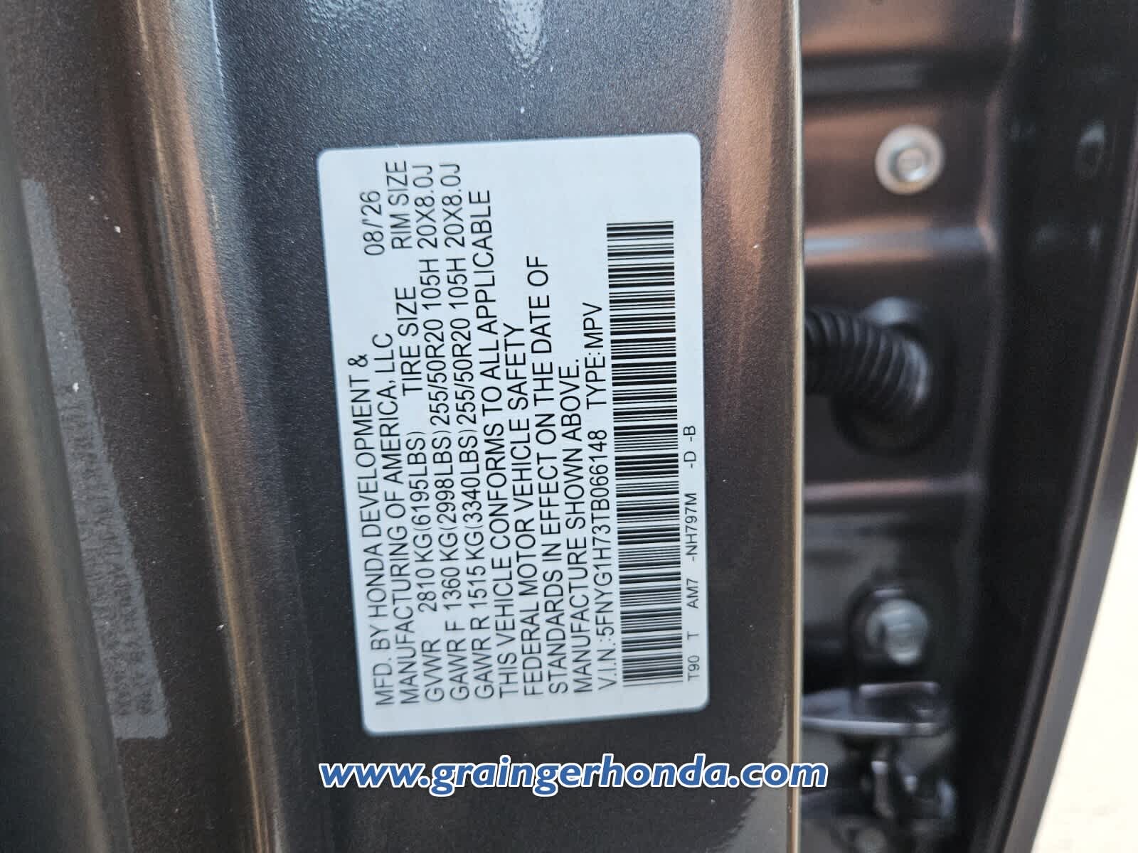 New 2026 Honda Pilot SUV