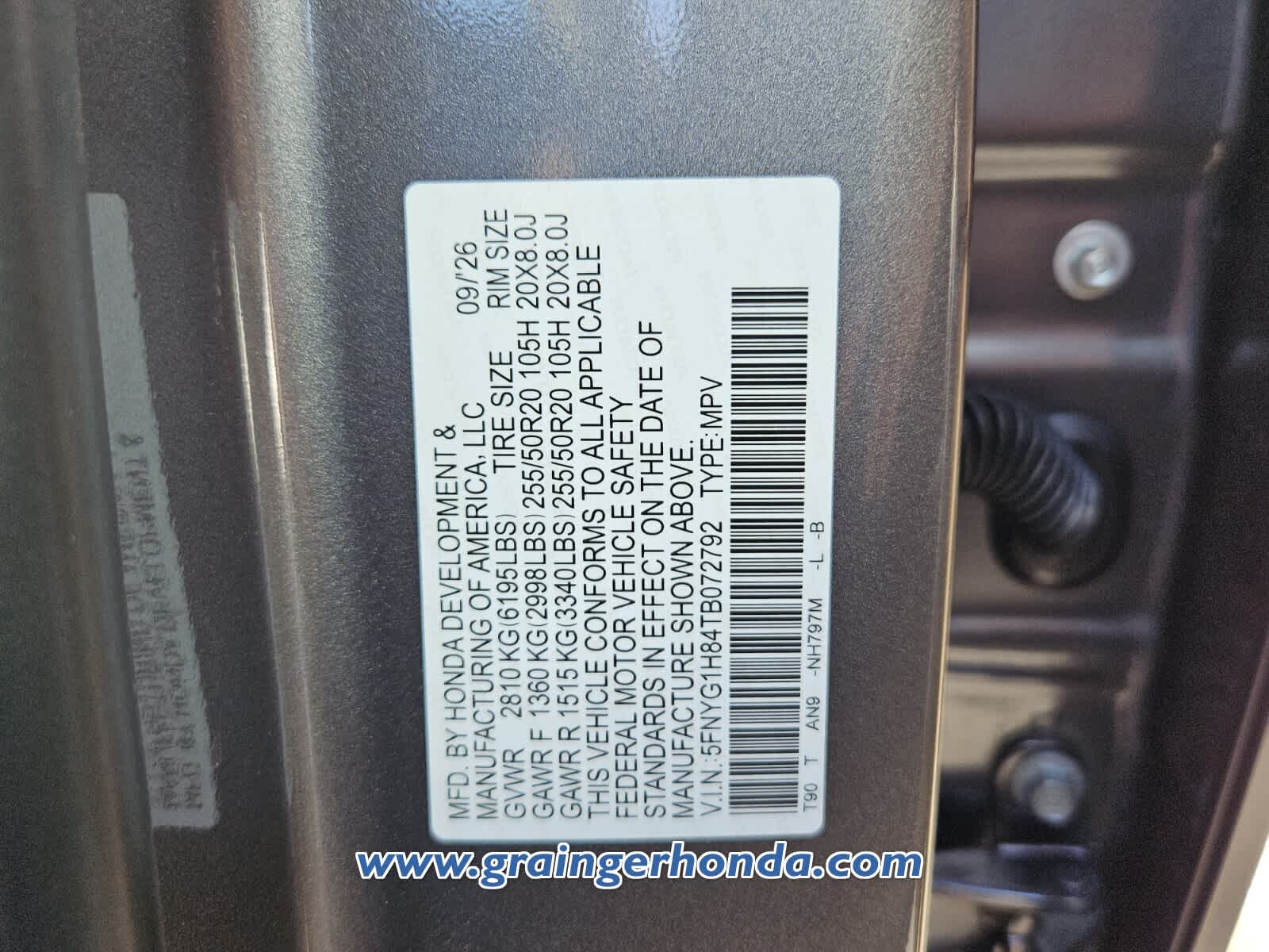 New 2026 Honda Pilot SUV