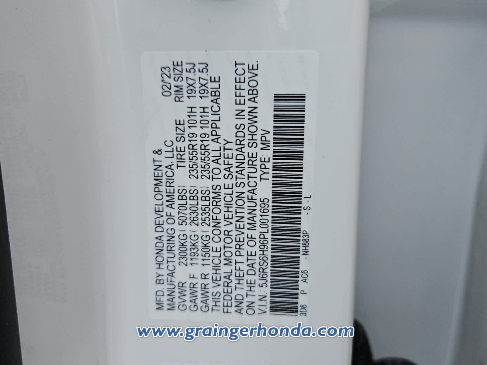 2023 Honda CR-V Sport Touring - Photo 14