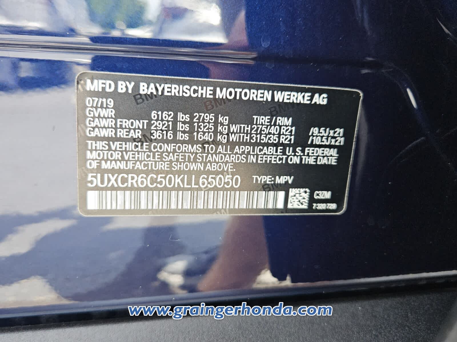 Used 2019 BMW X5 xDrive40i SUV