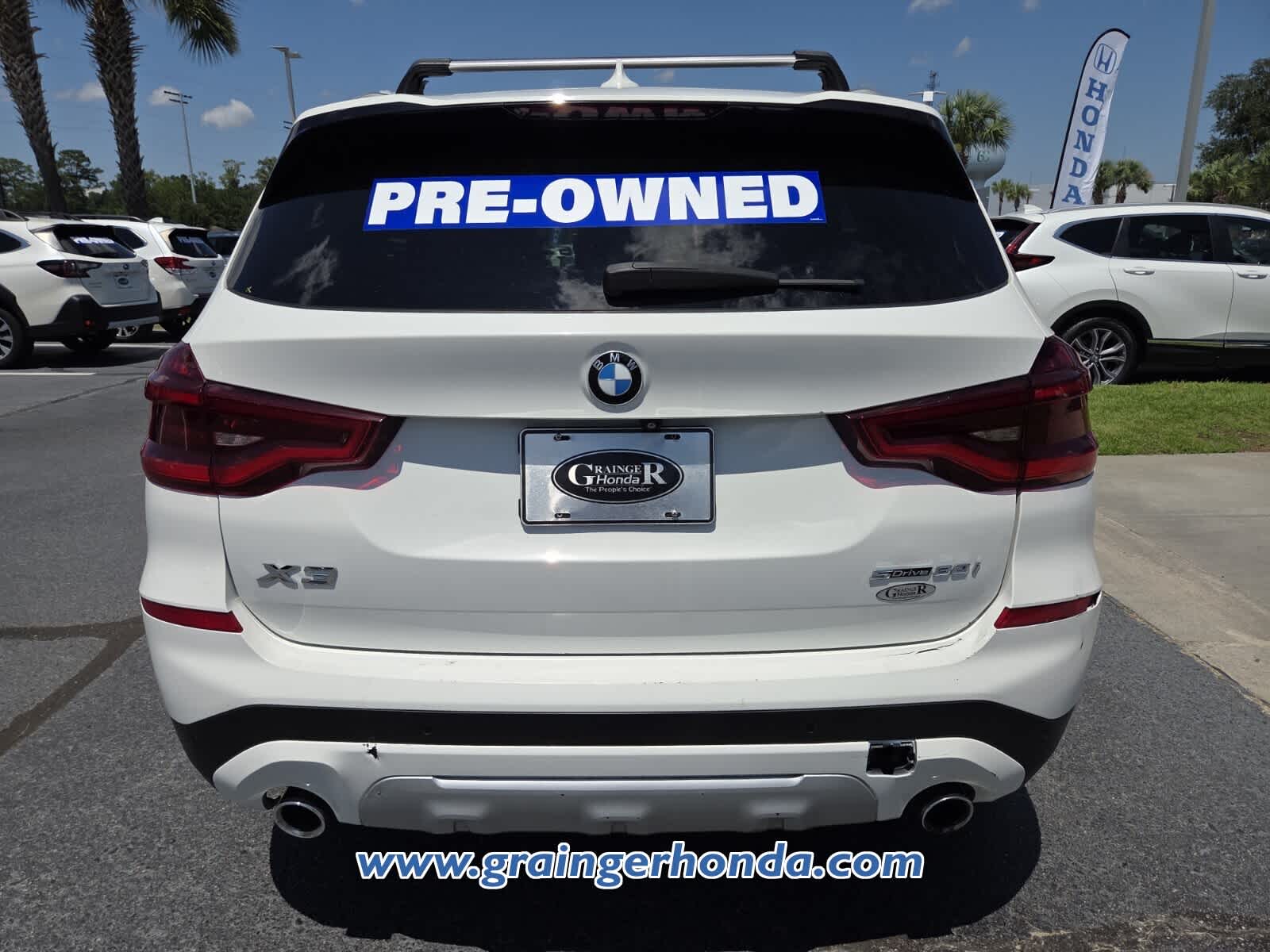 Used 2019 BMW X3 sDrive30i SUV