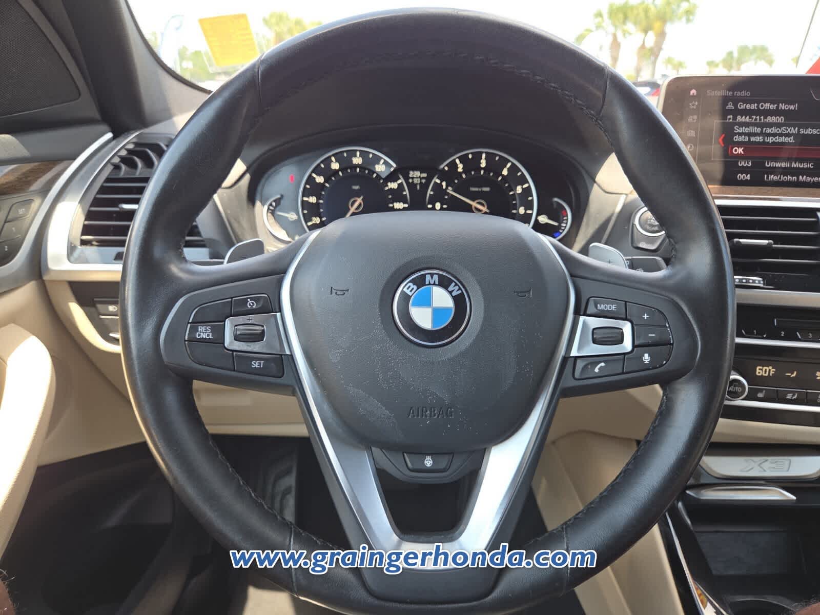 Used 2019 BMW X3 sDrive30i SUV