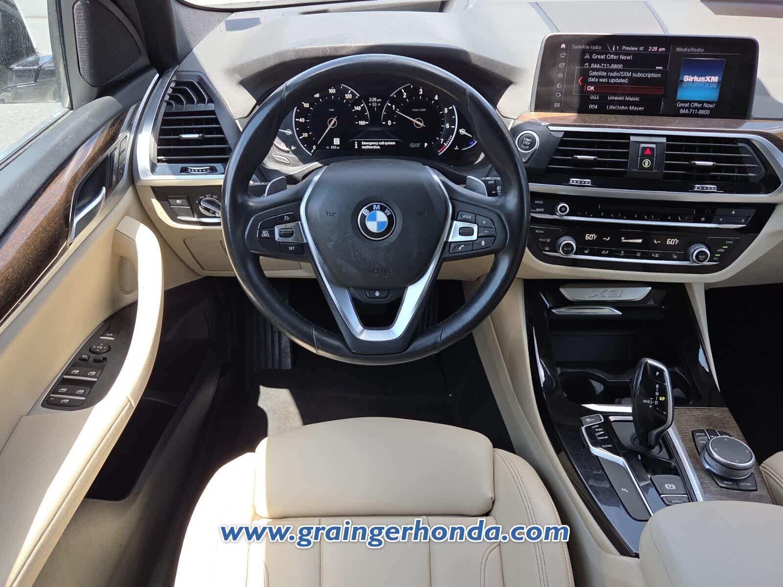Used 2019 BMW X3 sDrive30i SUV