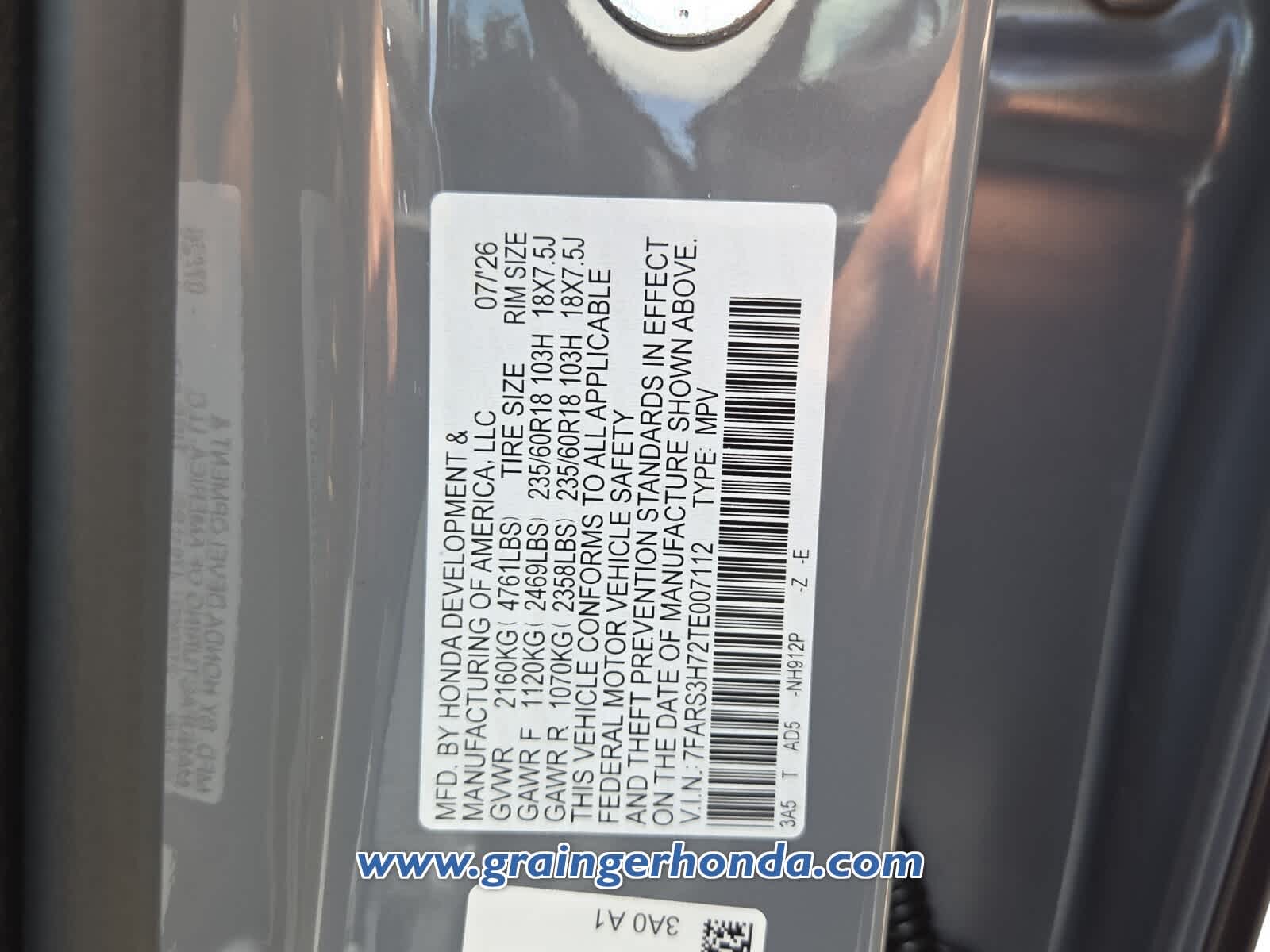 New 2026 Honda CR-V SUV