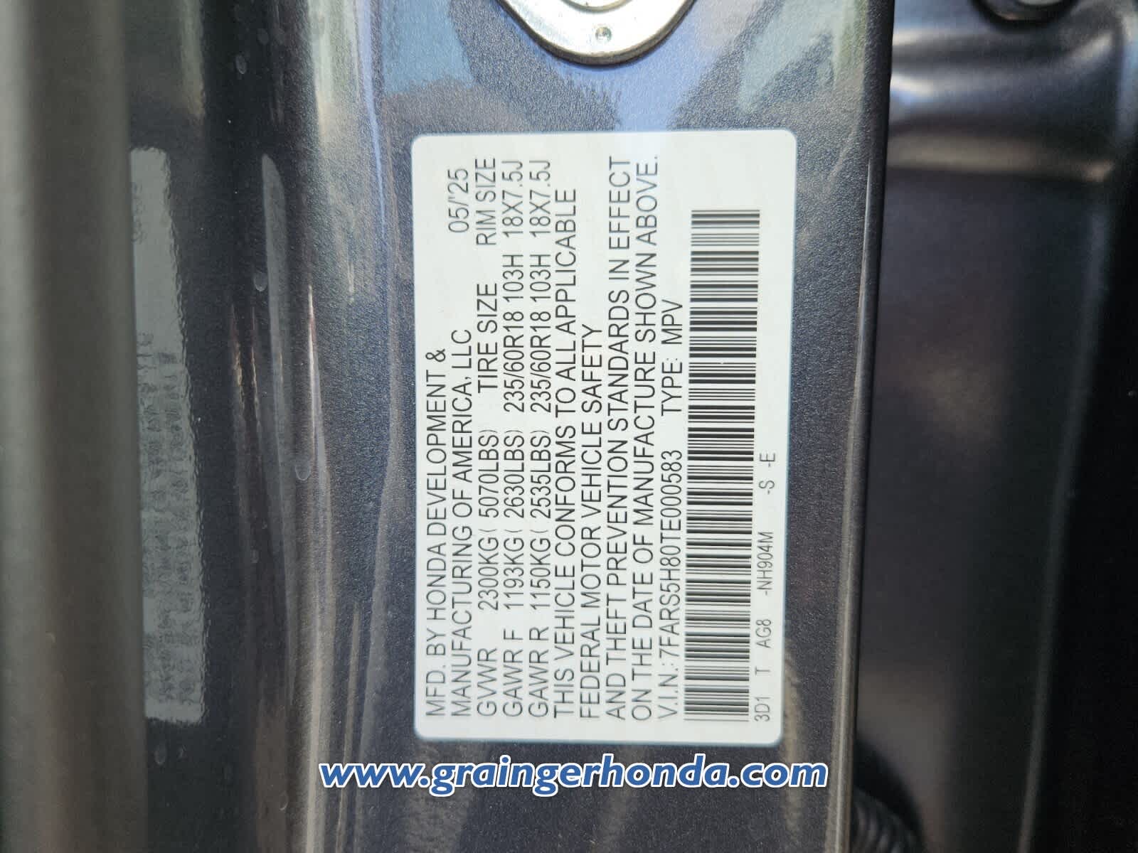 Used 2026 Honda CR-V SUV