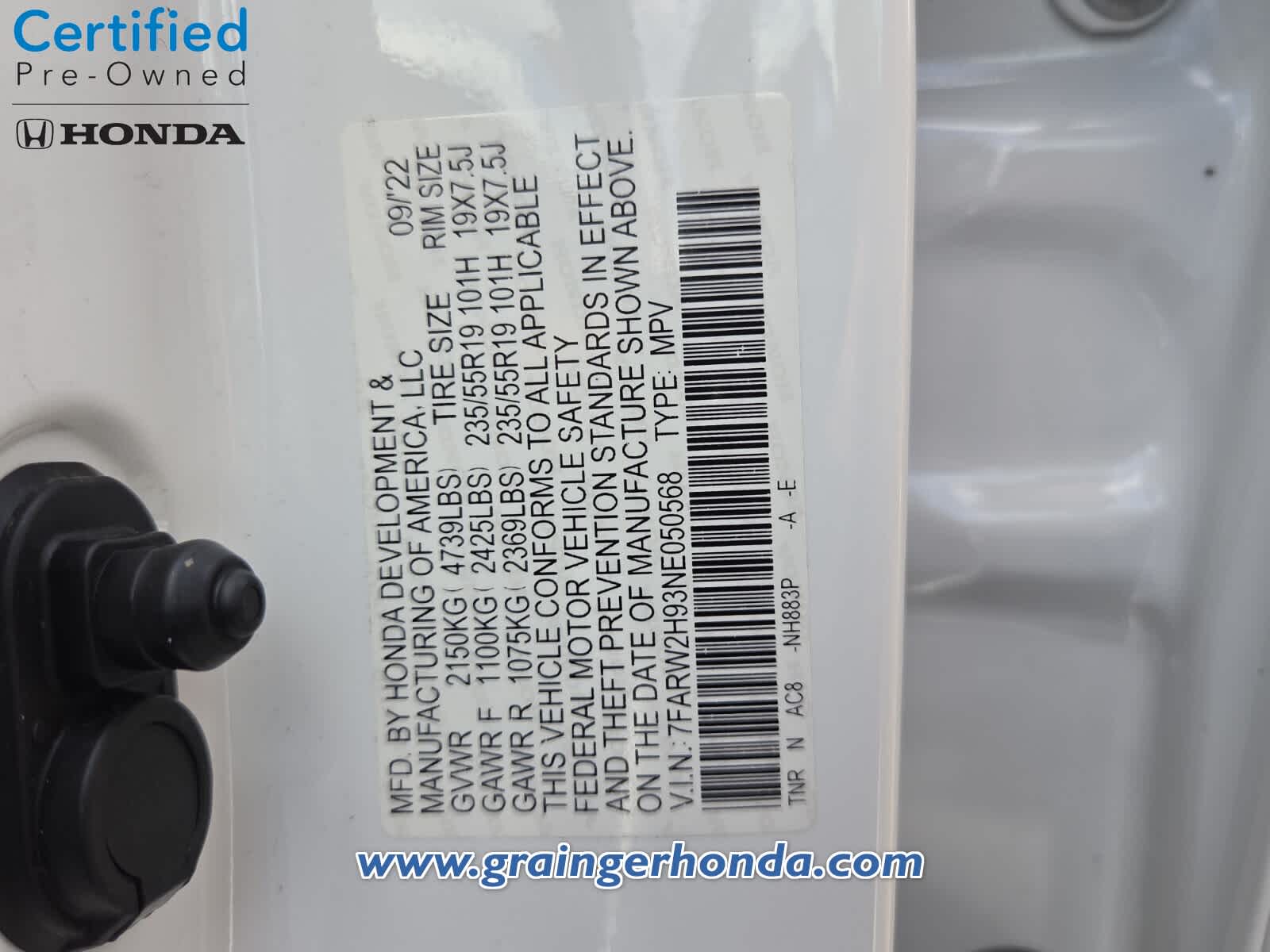 Used 2022 Honda CR-V SUV