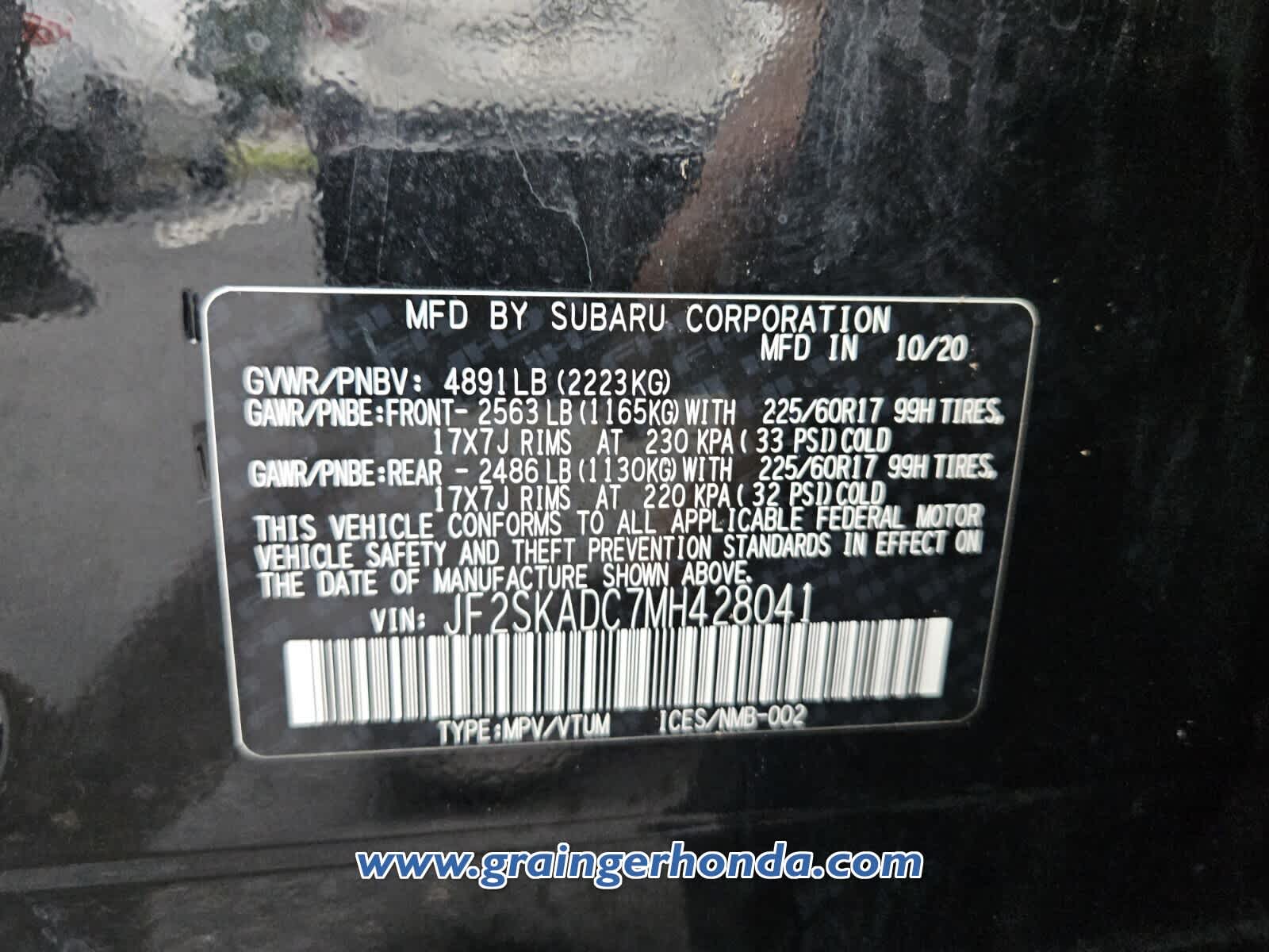 Used 2021 Subaru Forester SUV