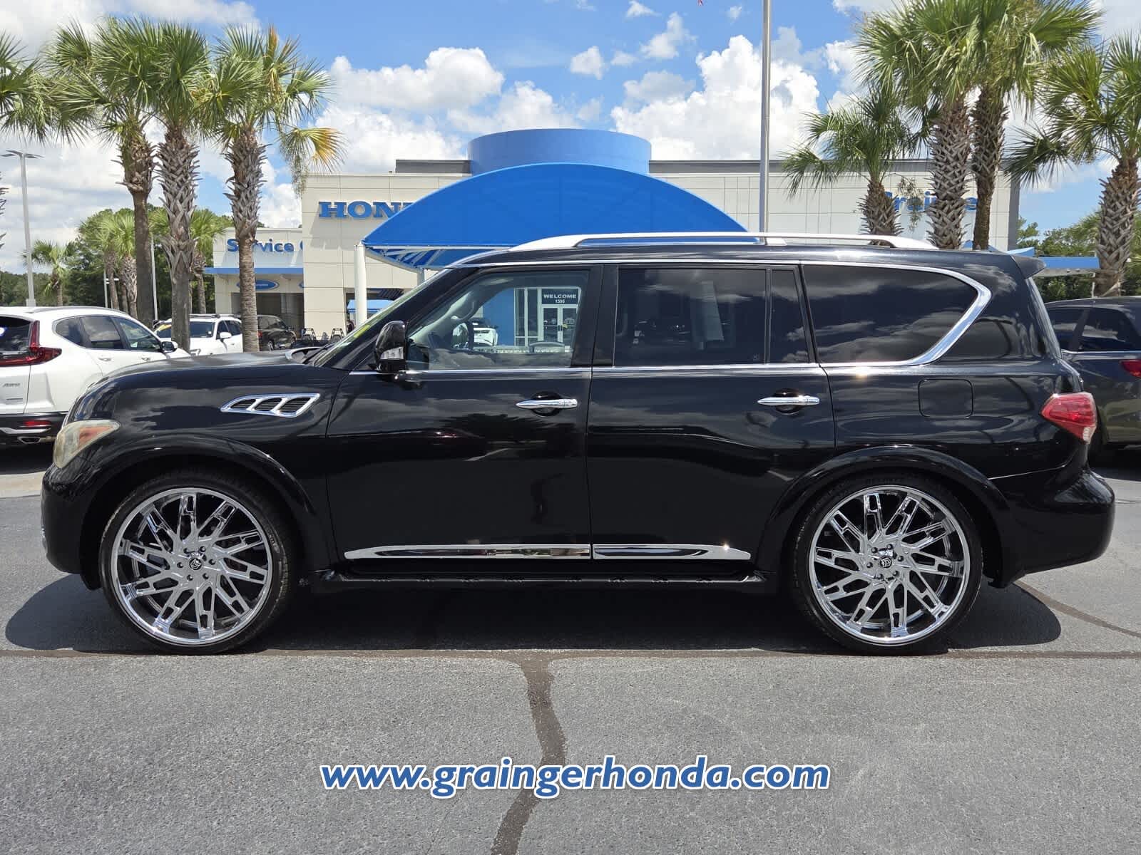 Used 2012 INFINITI QX 56 with VIN JN8AZ2NE1C9020272 for sale in Savannah, GA