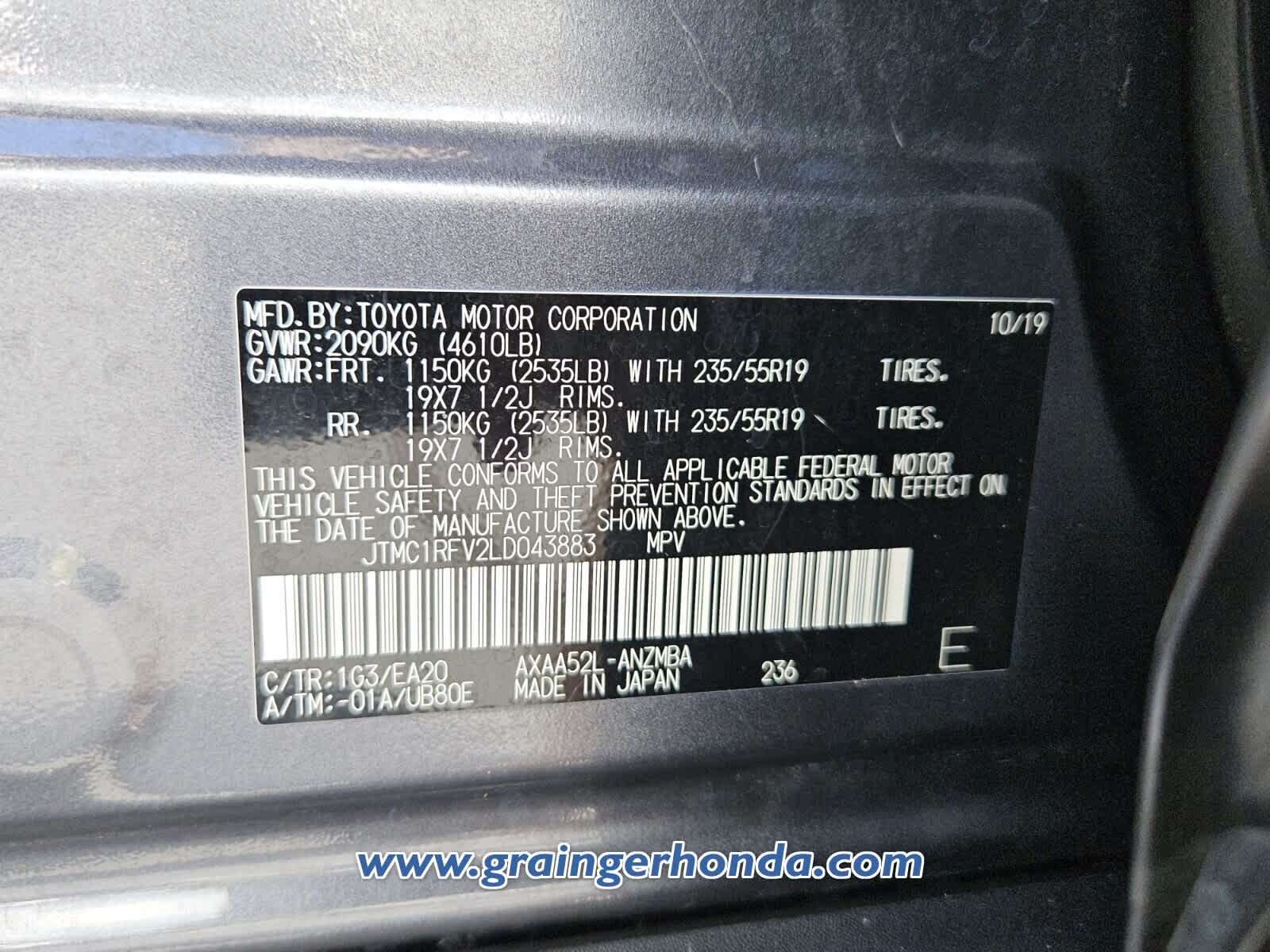 Used 2020 Toyota RAV4 SUV