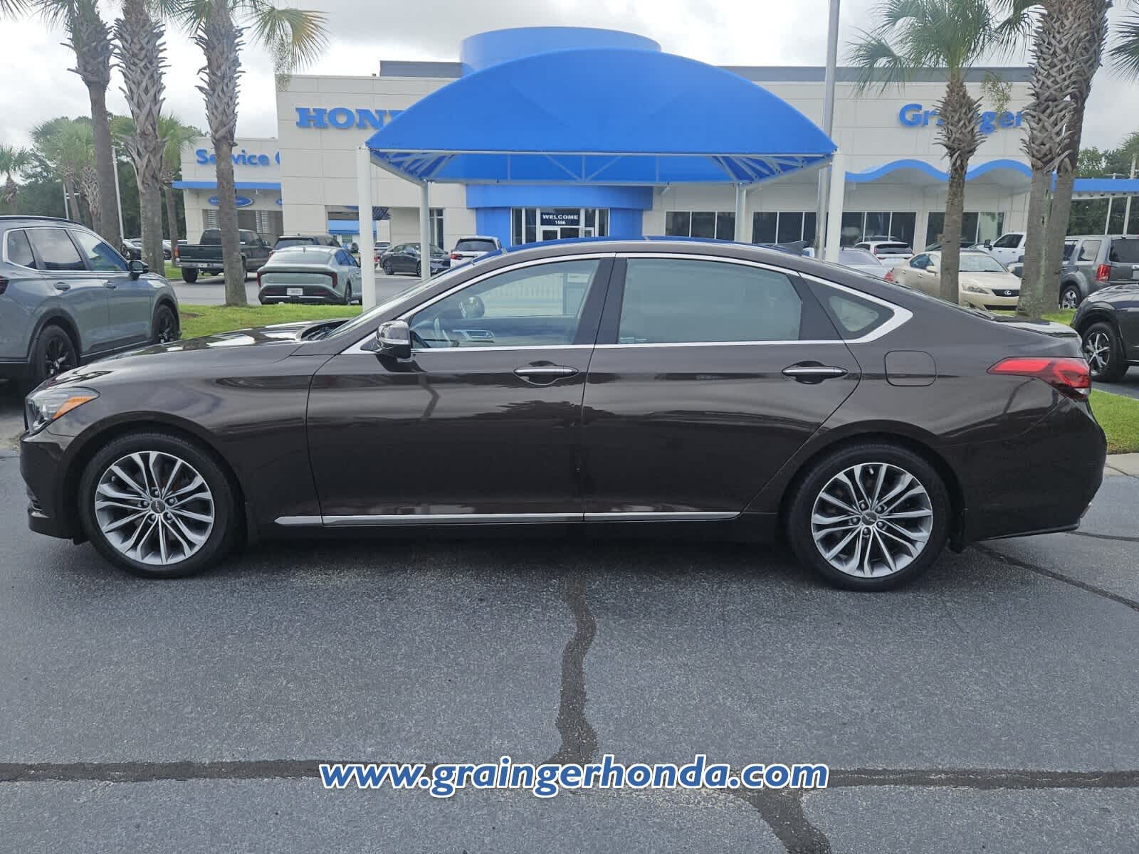Used 2016 Hyundai Genesis Base with VIN KMHGN4JE9GU128141 for sale in Savannah, GA