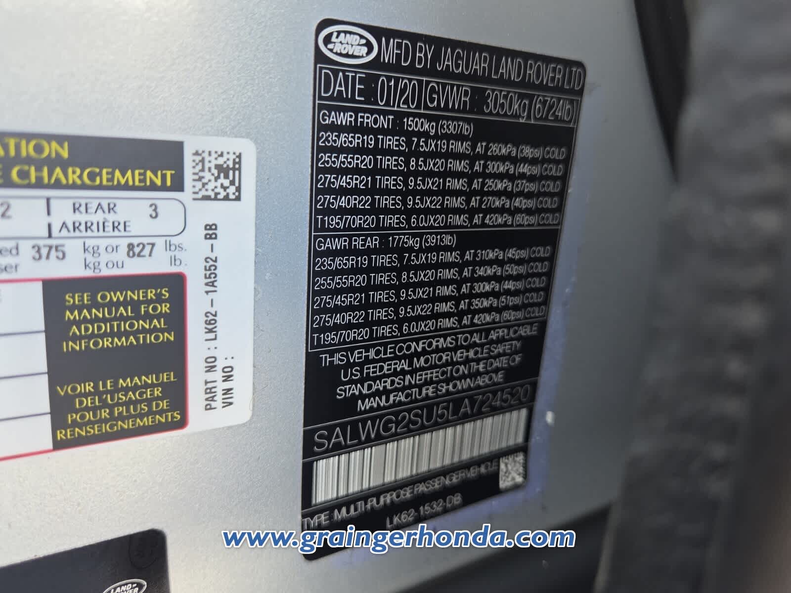 Used 2020 Land rover Range Rover Sport SUV