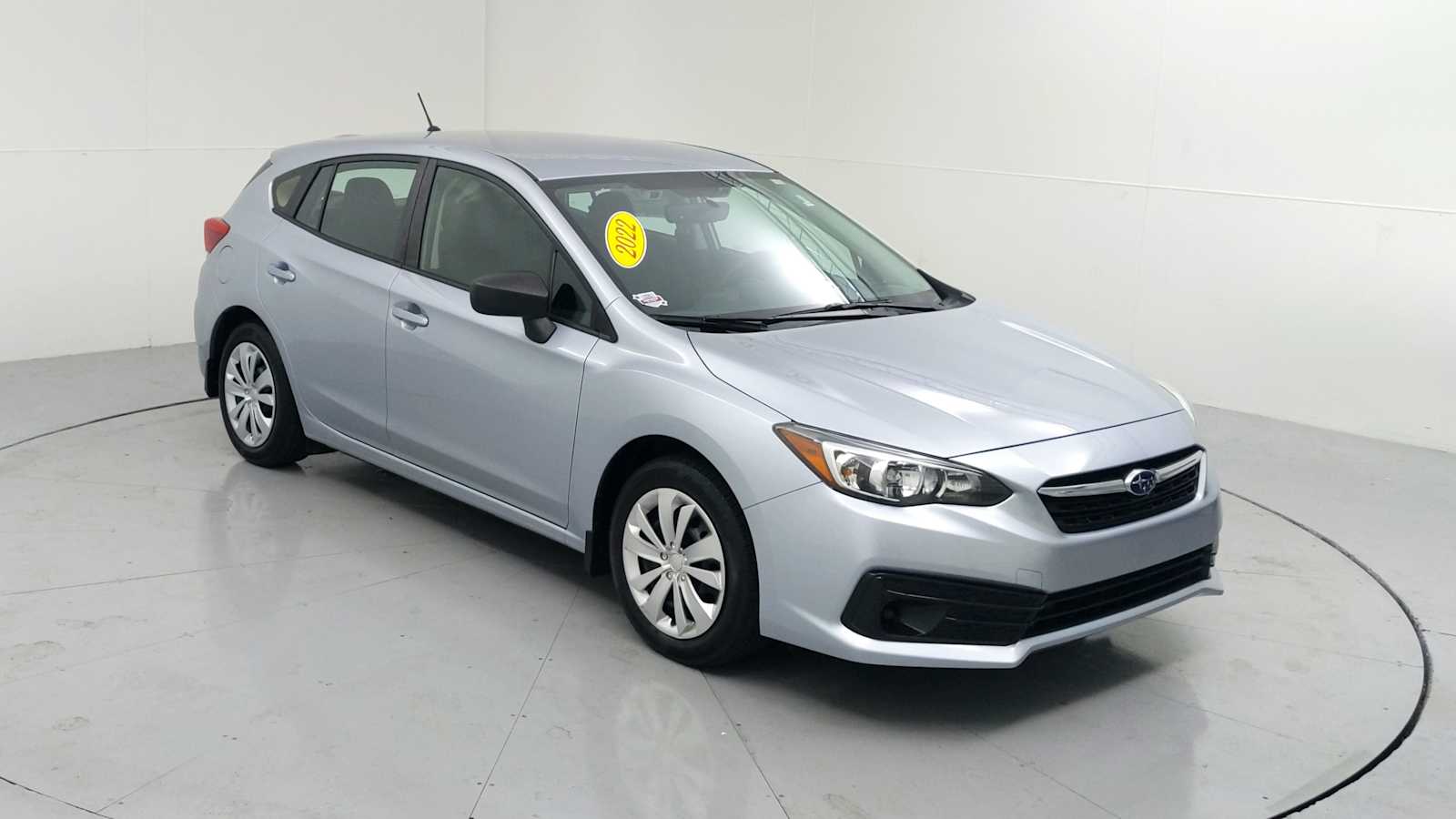 Ice Silver Metallic 2022 Subaru Impreza Sedan Continuously Variable Transmission