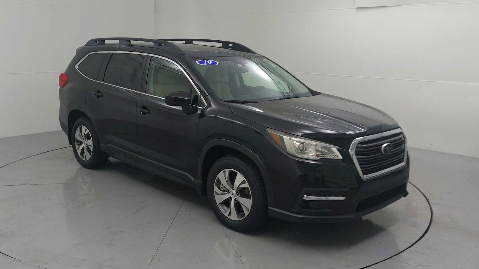 Crystal Black Silica 2019 Subaru Ascent Premium 7-Passenger AWD SUV / Crossover All-Wheel Drive Continuously Variable Transmission