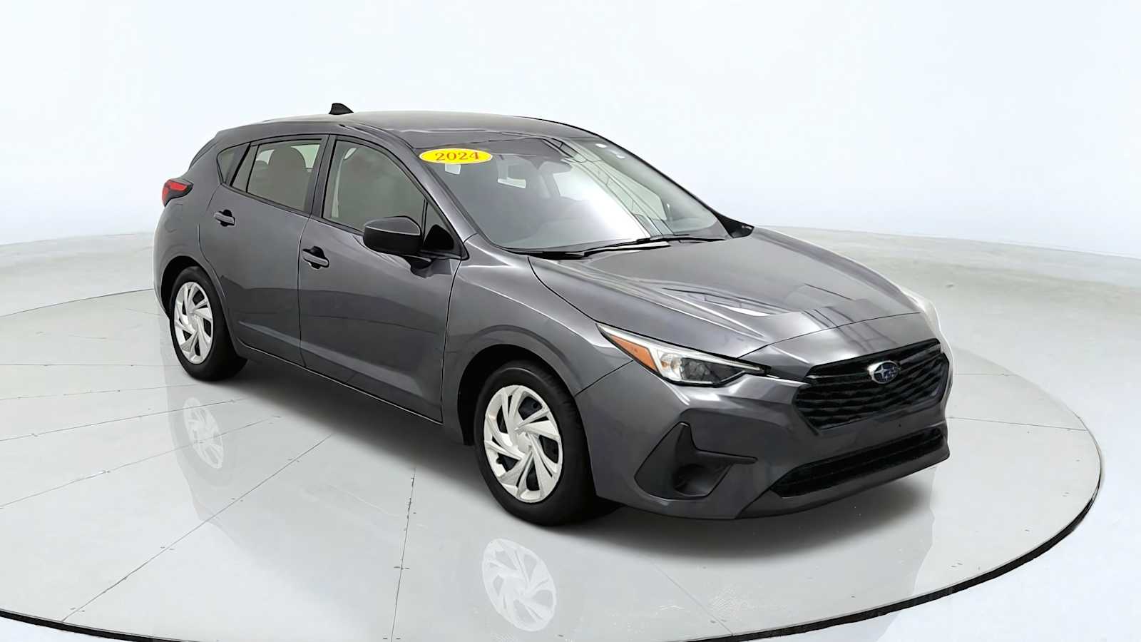 Magnetite Gray Metallic 2024 Subaru Impreza Sedan Continuously Variable Transmission