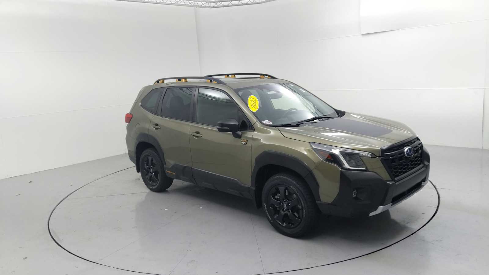 Autumn Green Metallic 2023 Subaru Forester Wilderness Crossover AWD SUV / Crossover All-Wheel Drive Continuously Variable Transmission