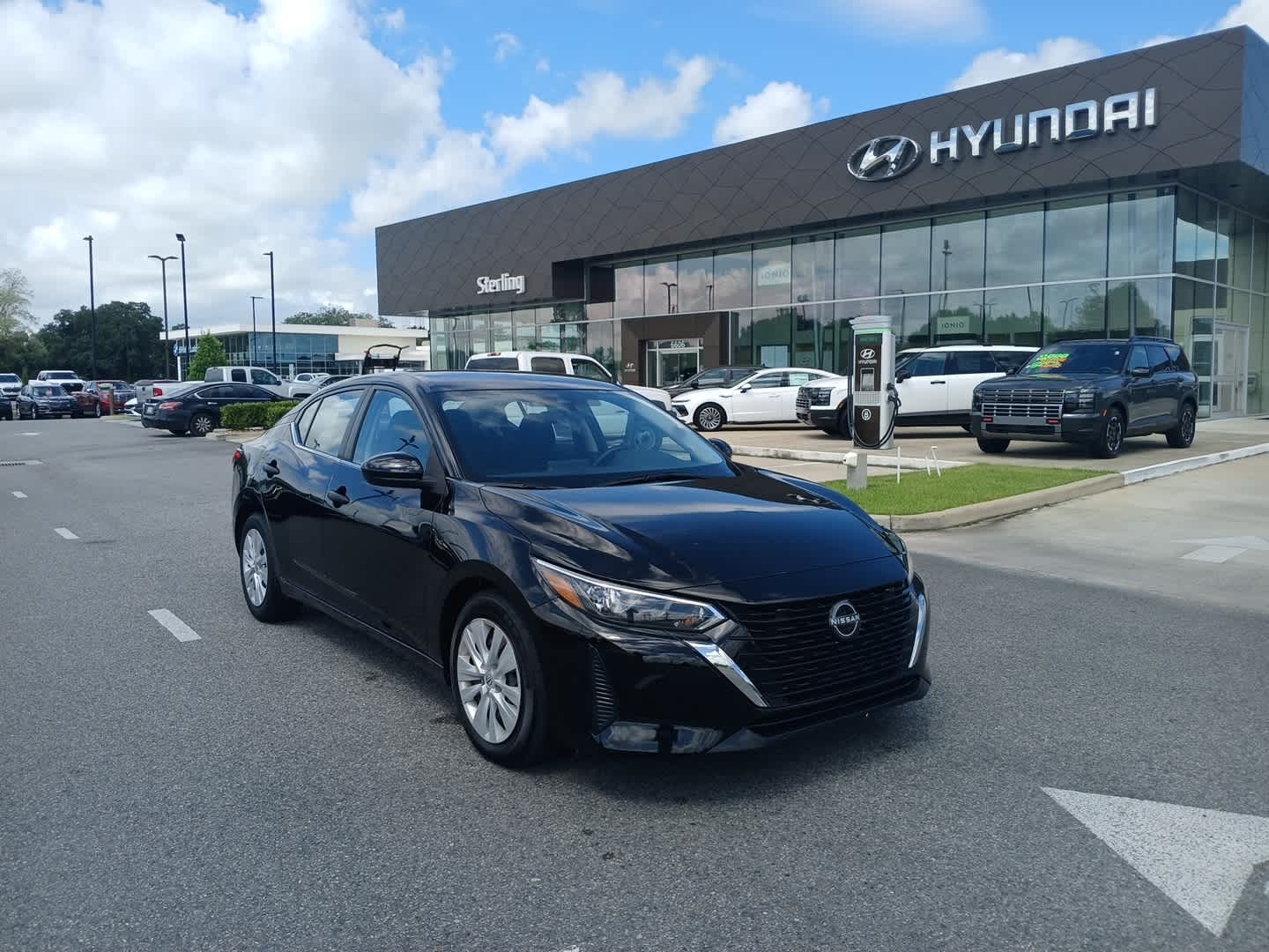 Super Black 2025 Nissan Sentra S FWD Sedan Front-Wheel Drive Continuously Variable Transmission