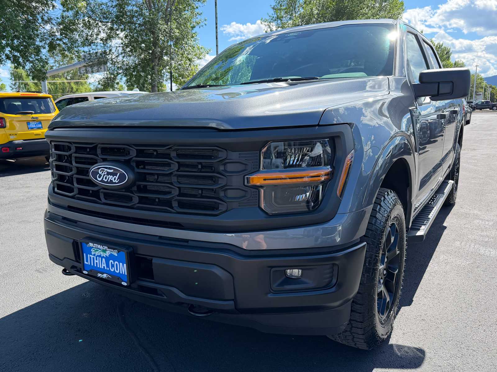 Carbonized Gray Metallic 2026 Ford F-150 Pickup Truck Four-Wheel Drive Automatic