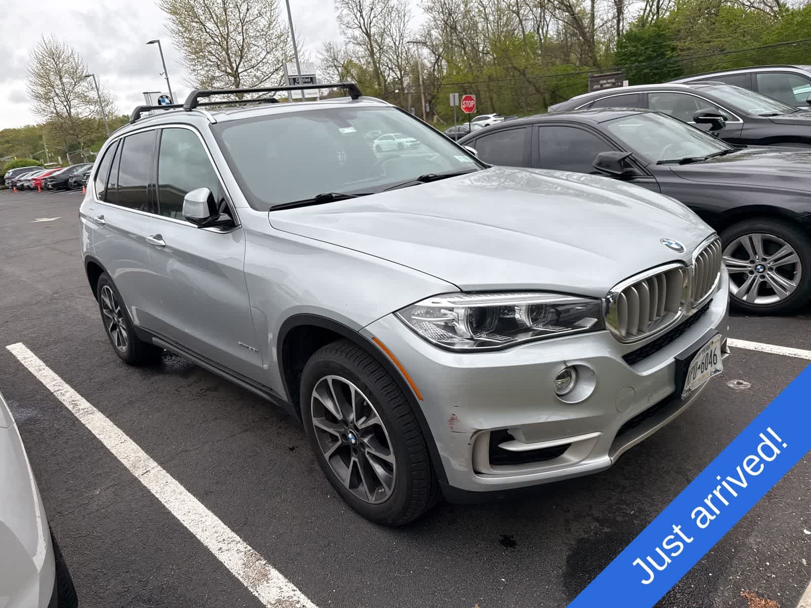 Glacier Silver Metallic 2018 BMW X5 xDrive35i AWD SUV / Crossover All-Wheel Drive 8-Speed Automatic