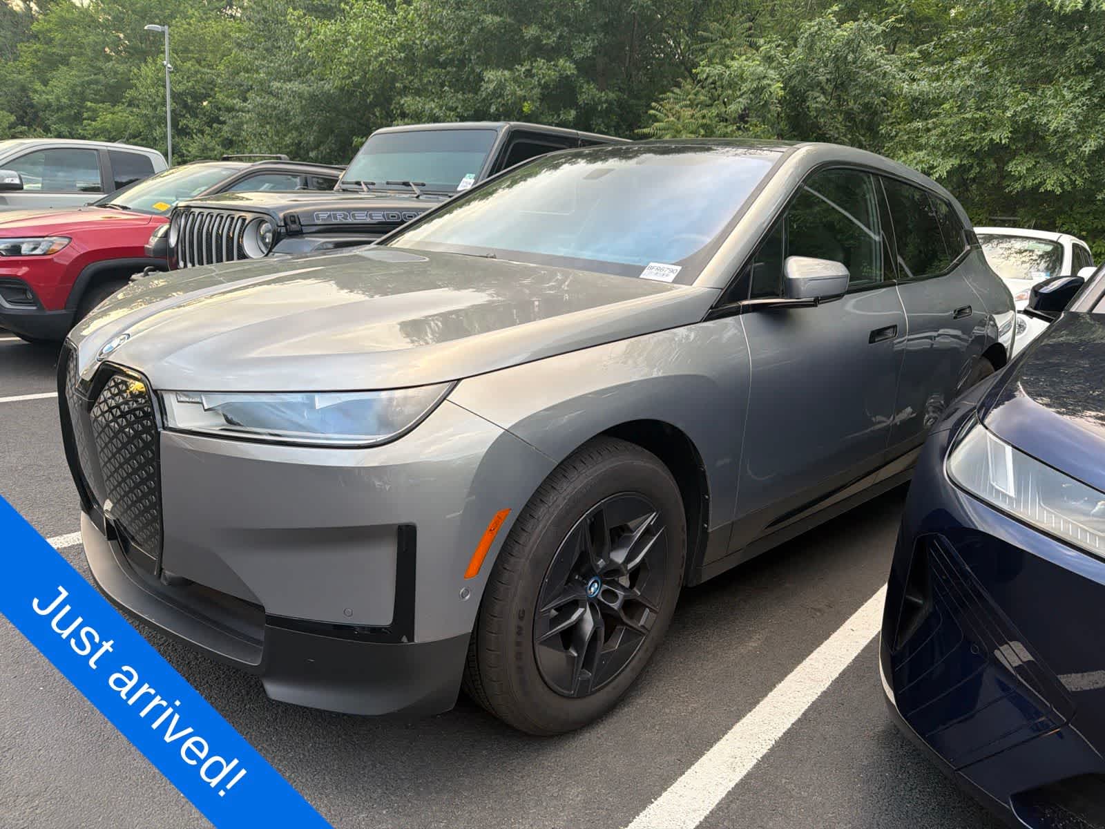 Gray (Oxide Grey Metallic) 2024 BMW iX xDrive50 AWD SUV / Crossover All-Wheel Drive Automatic