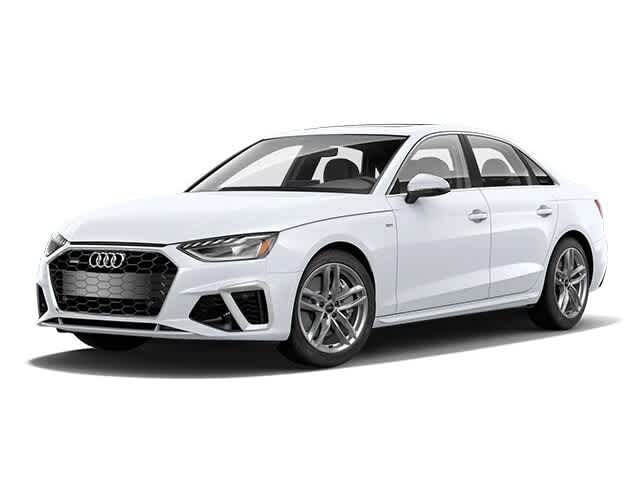 White 2022 Audi A4 quattro Premium Plus S Line 45 TFSI AWD Sedan All-Wheel Drive 7-Speed Automatic