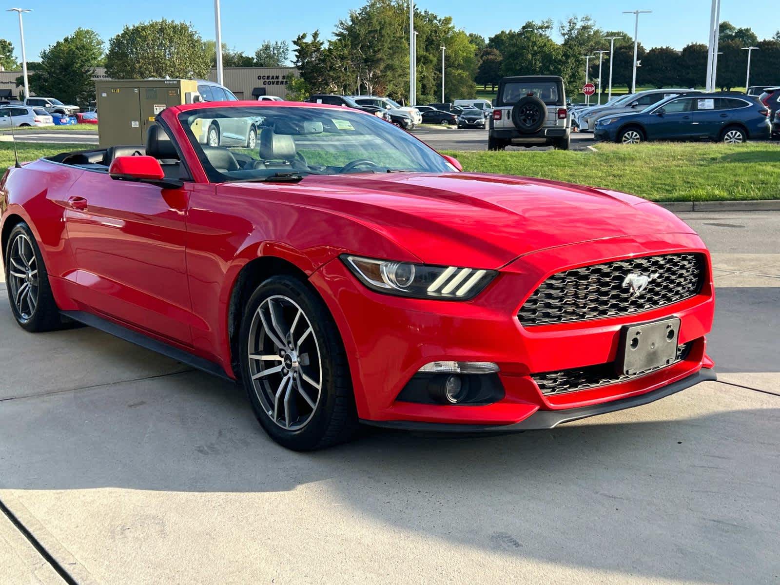 2016 Ford Mustang EcoBoost Premium 4