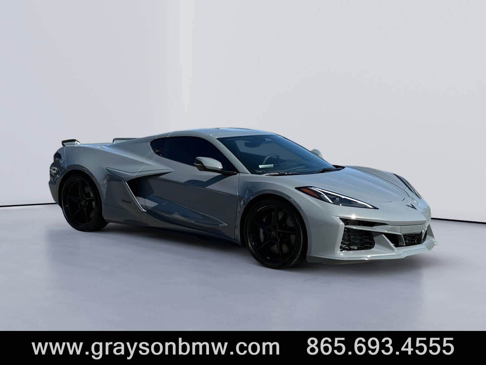 Sea Wolf Gray Tricoat 2025 Chevrolet Corvette E-Ray Coupe All-Wheel Drive 8-Speed Automatic