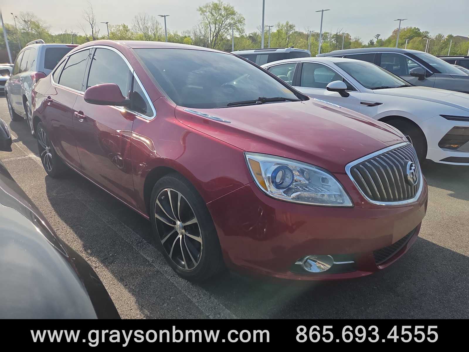 Crystal Red Tintcoat 2017 Buick Verano Sport Touring FWD Sedan Front-Wheel Drive 6-Speed Automatic