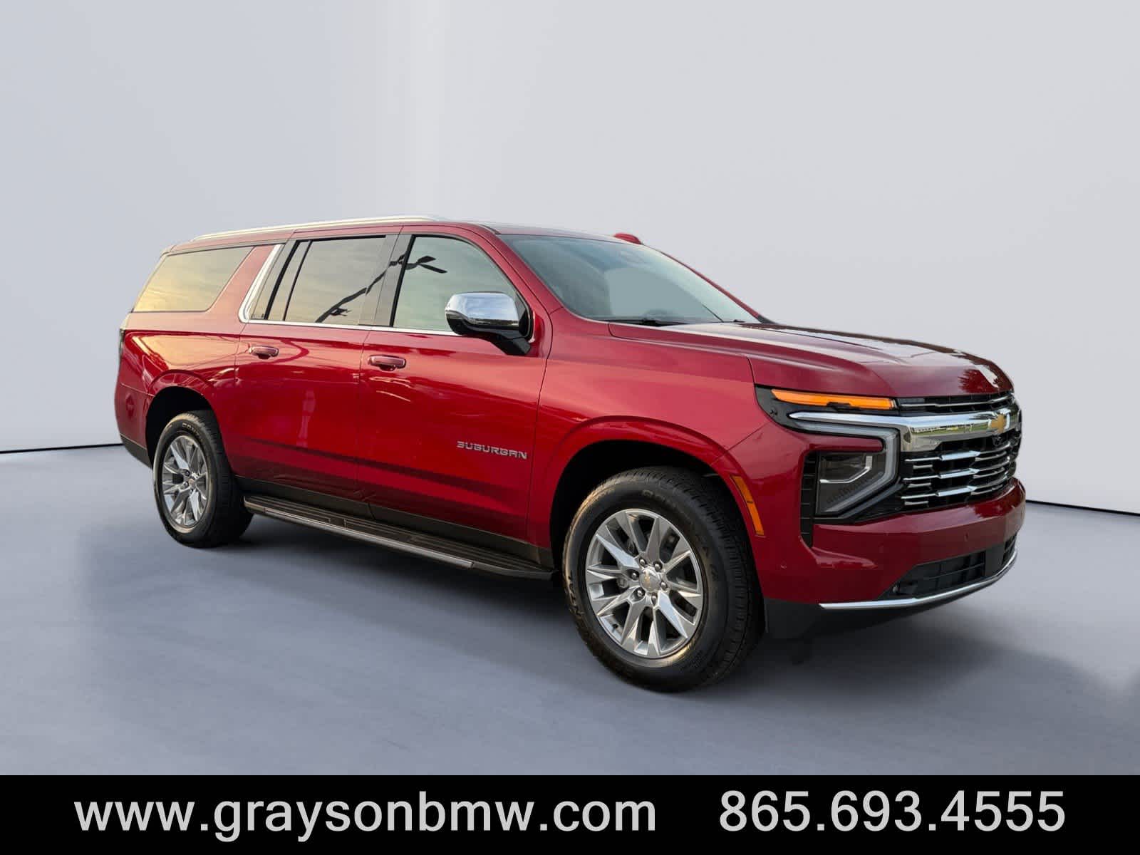 Radiant Red Tintcoat 2025 Chevrolet Suburban SUV / Crossover Four-Wheel Drive Automatic