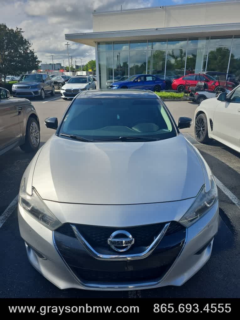 Brilliant Silver 2018 Nissan Maxima Platinum FWD Sedan Front-Wheel Drive Continuously Variable Transmission